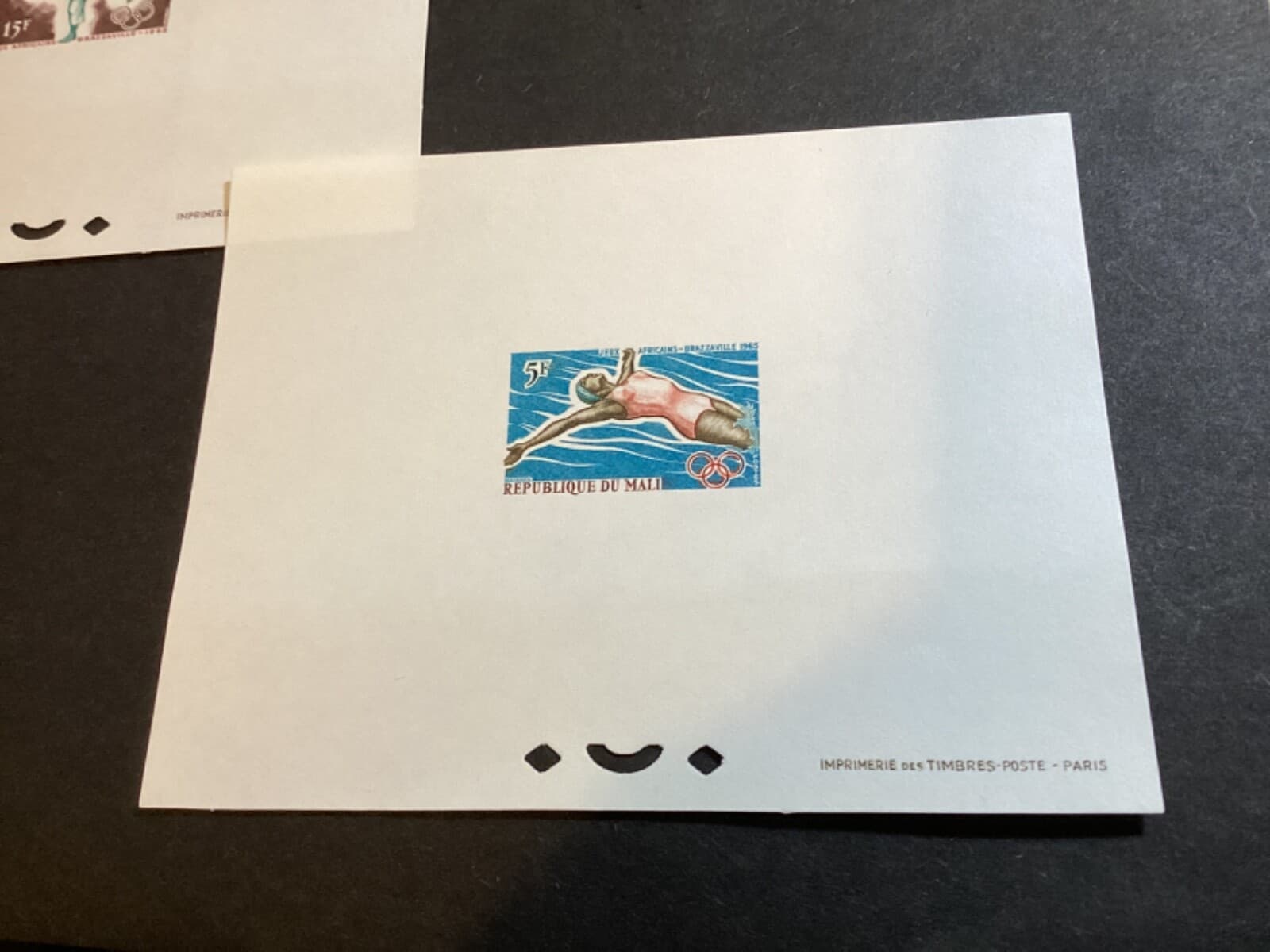 ICOLLECTZONE Mali 81-82 proofs XF NH Olympics 2