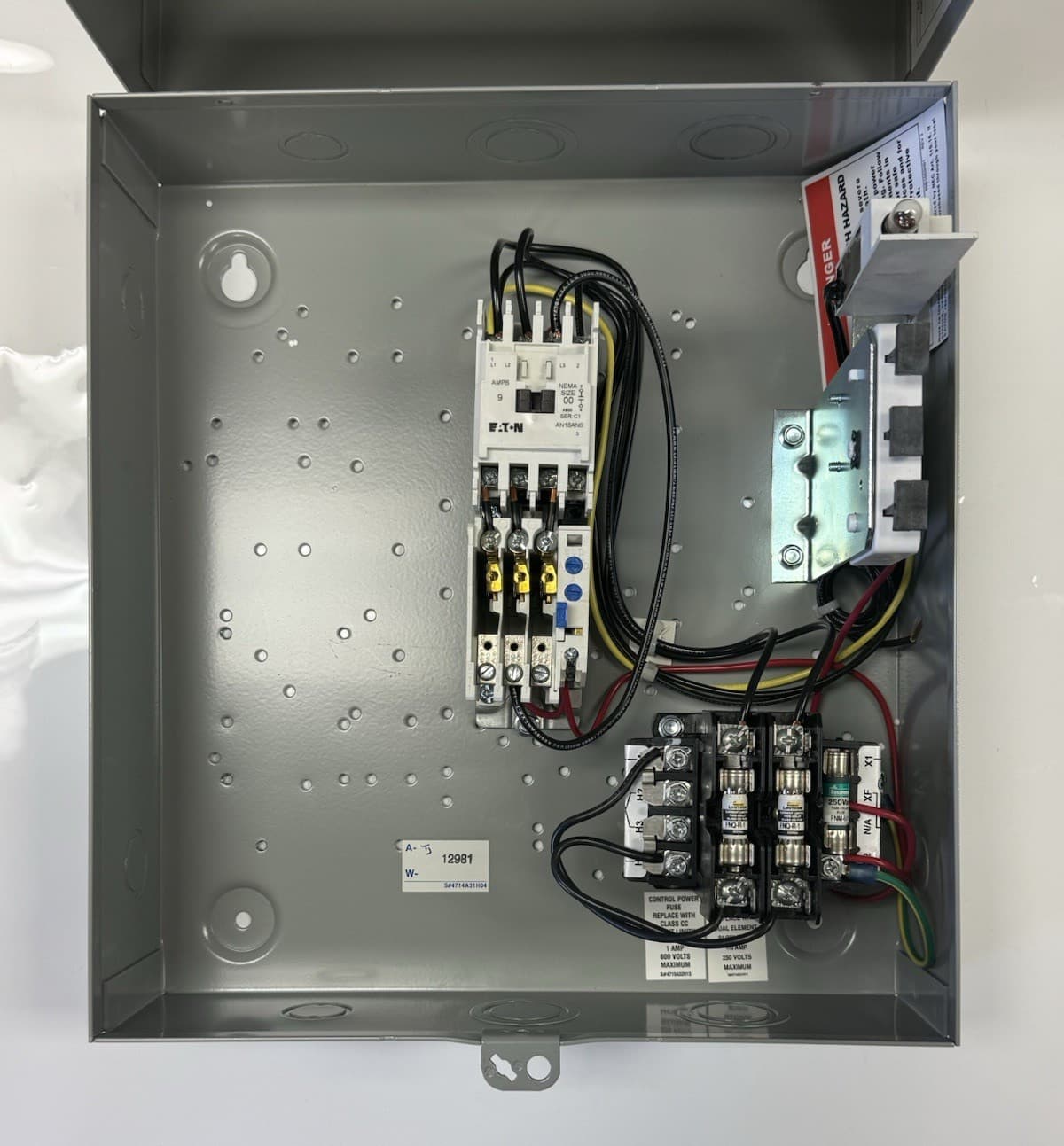 Eaton ECN0801BJA Freedom NEMA Size 0 Non-Combination Single-Phase Starter 2