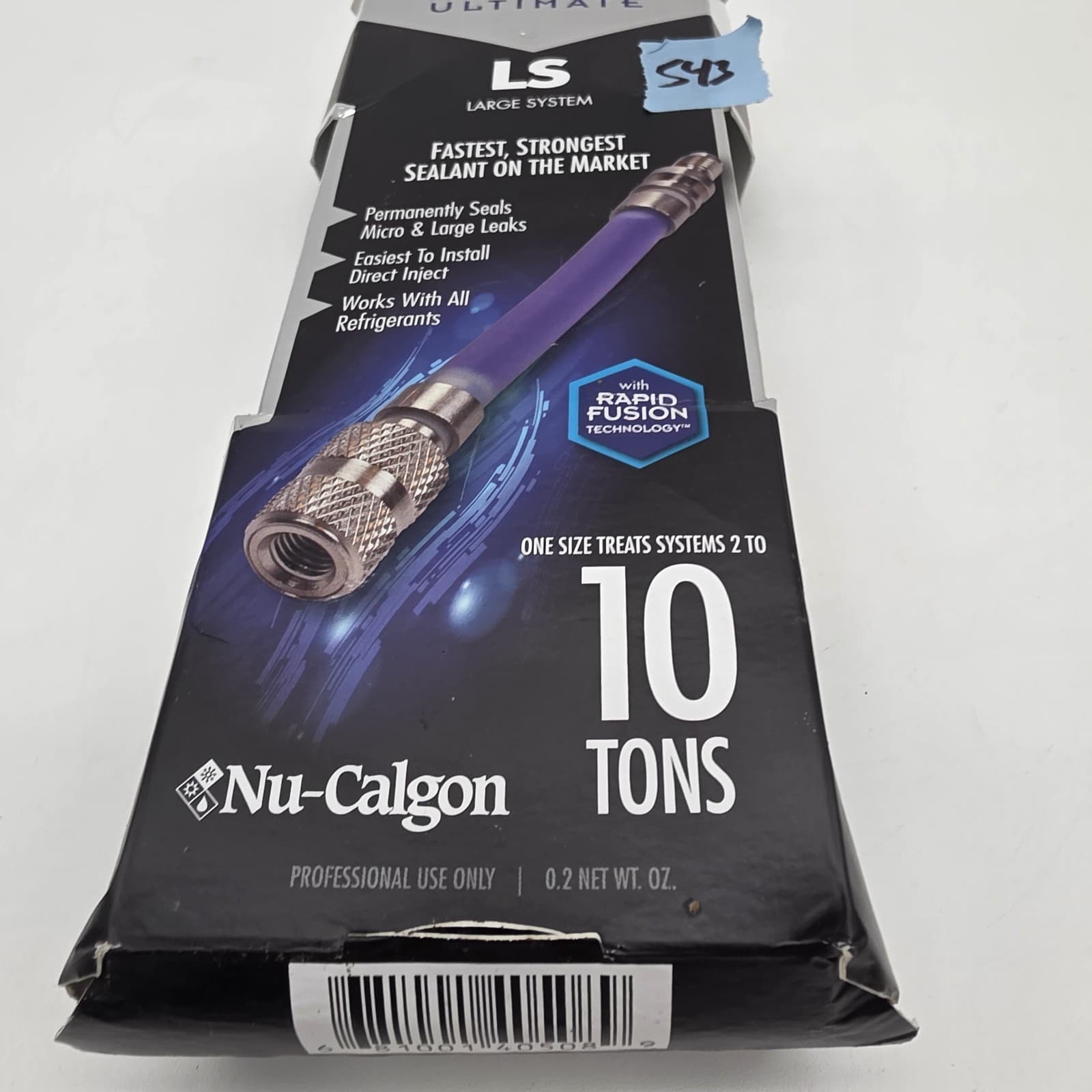 Nu-Calgon 4050-08 EasySeal LS Direct Inject, Treats 2 to 10 Tons, Sealant for Ai 2