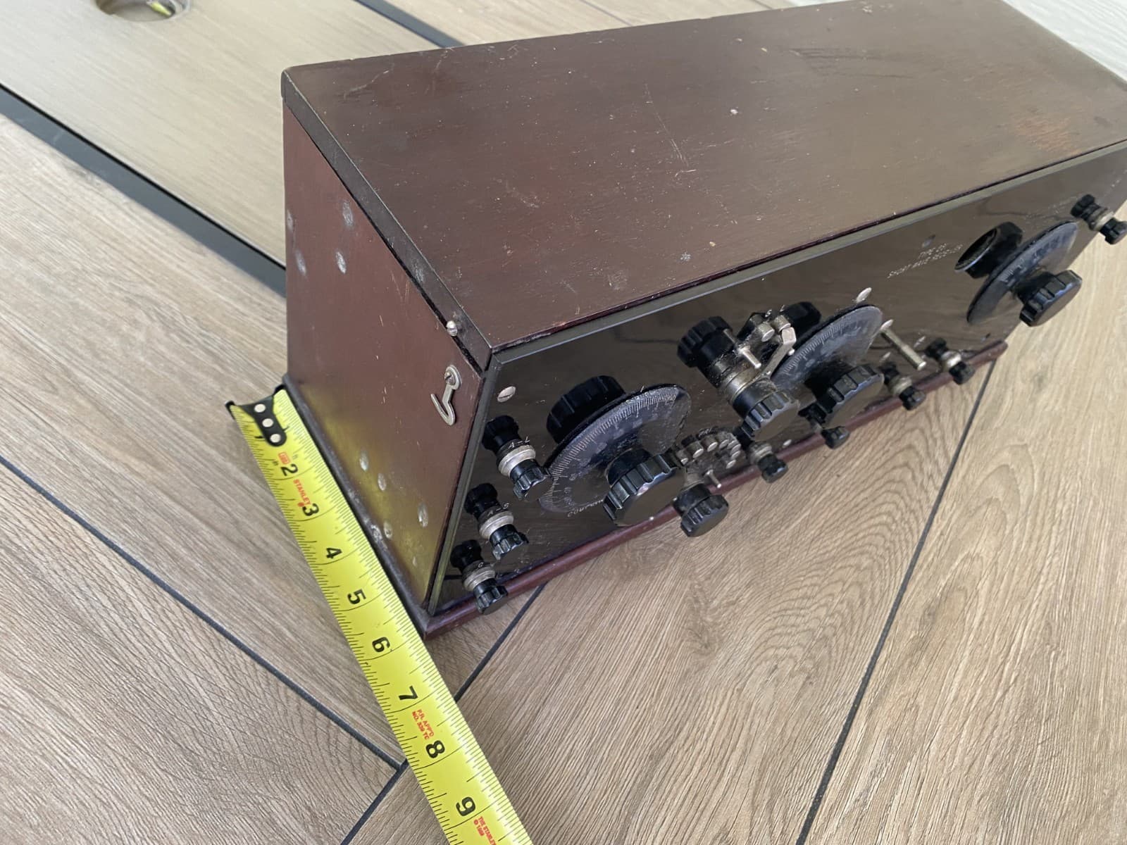 Kennedy 281 Radio w/ UX-201A Detector Tube & 6 Extra Tubes (UNTESTED)  1920-30s 4