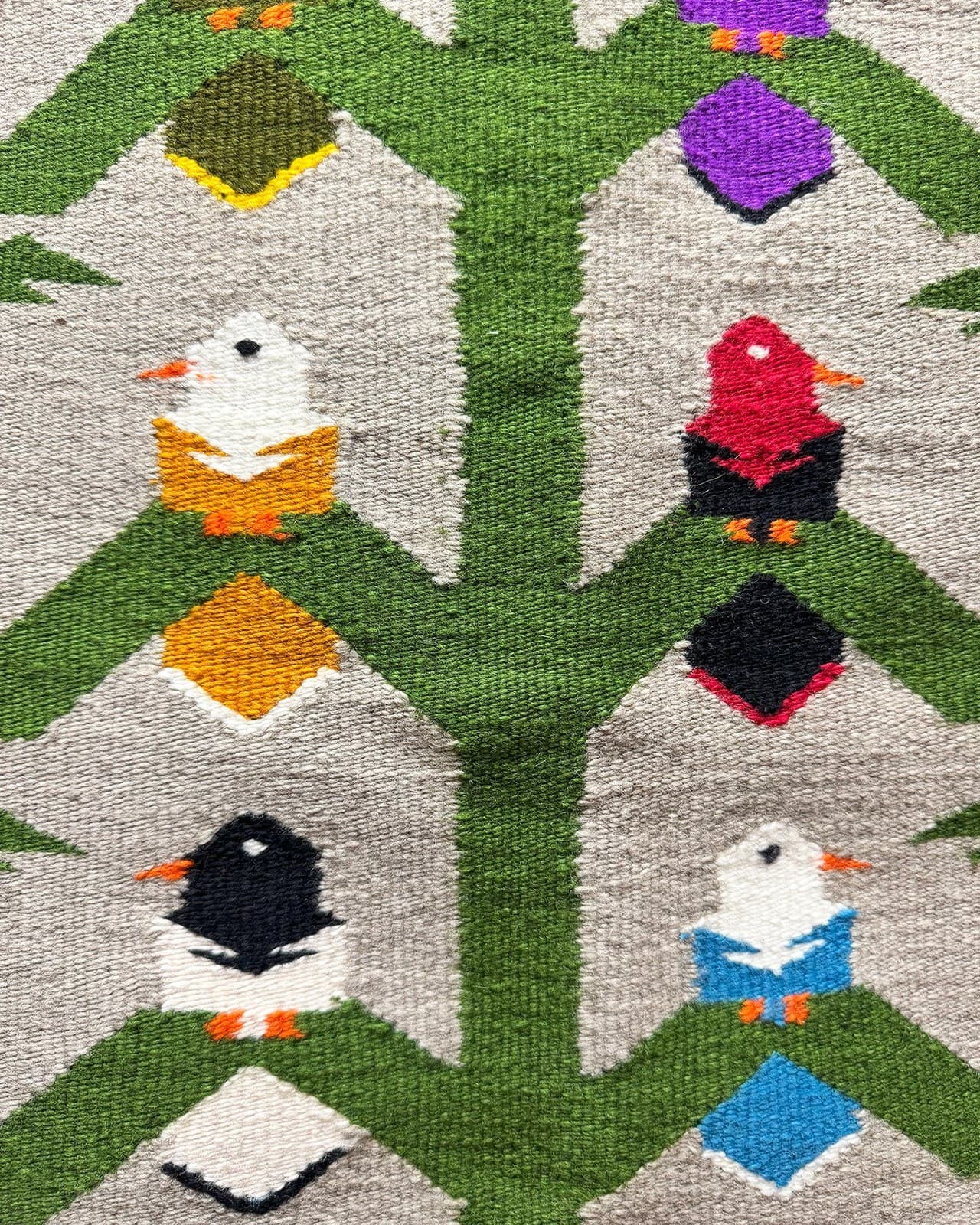 Rita Clah, Rug, Tree Of Life, Navajo, 35" x 46" 2