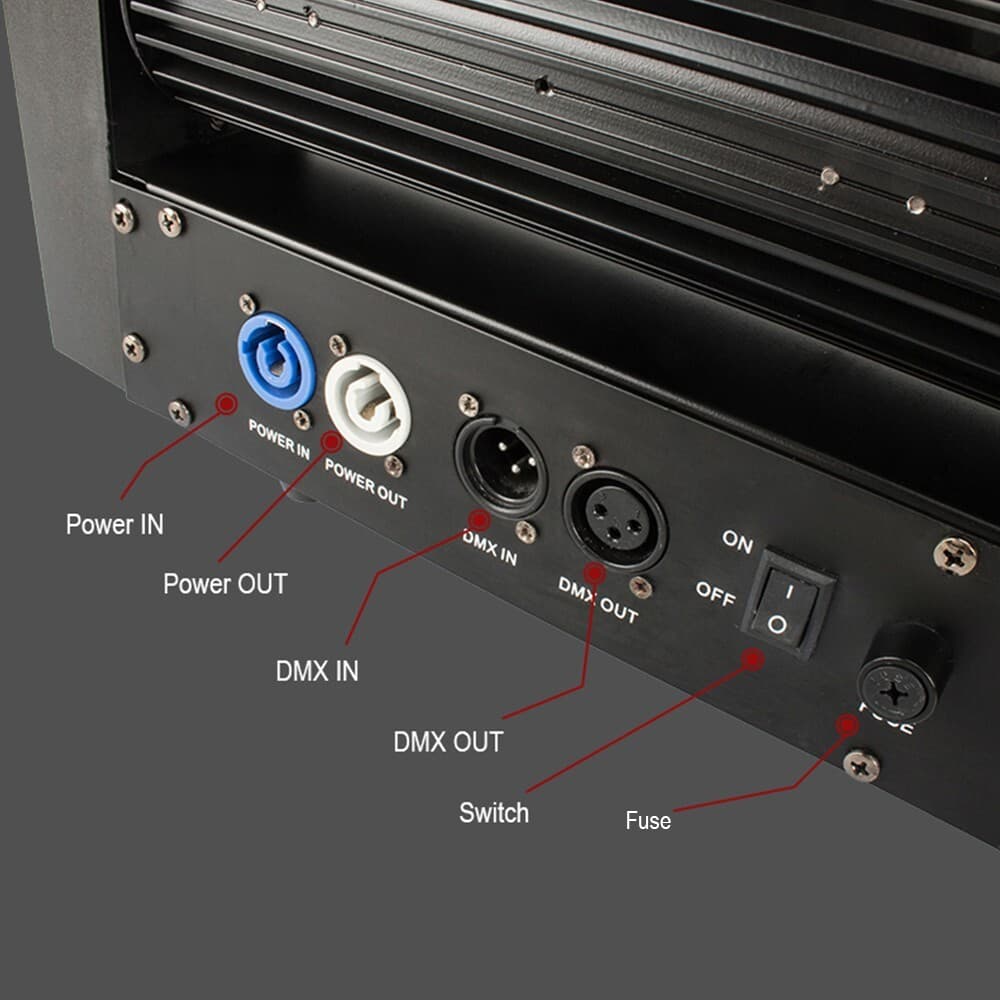 LED 8X12W Stage Moving Head Beam Bar RGBW DJ Disco Party Club Lighting 3