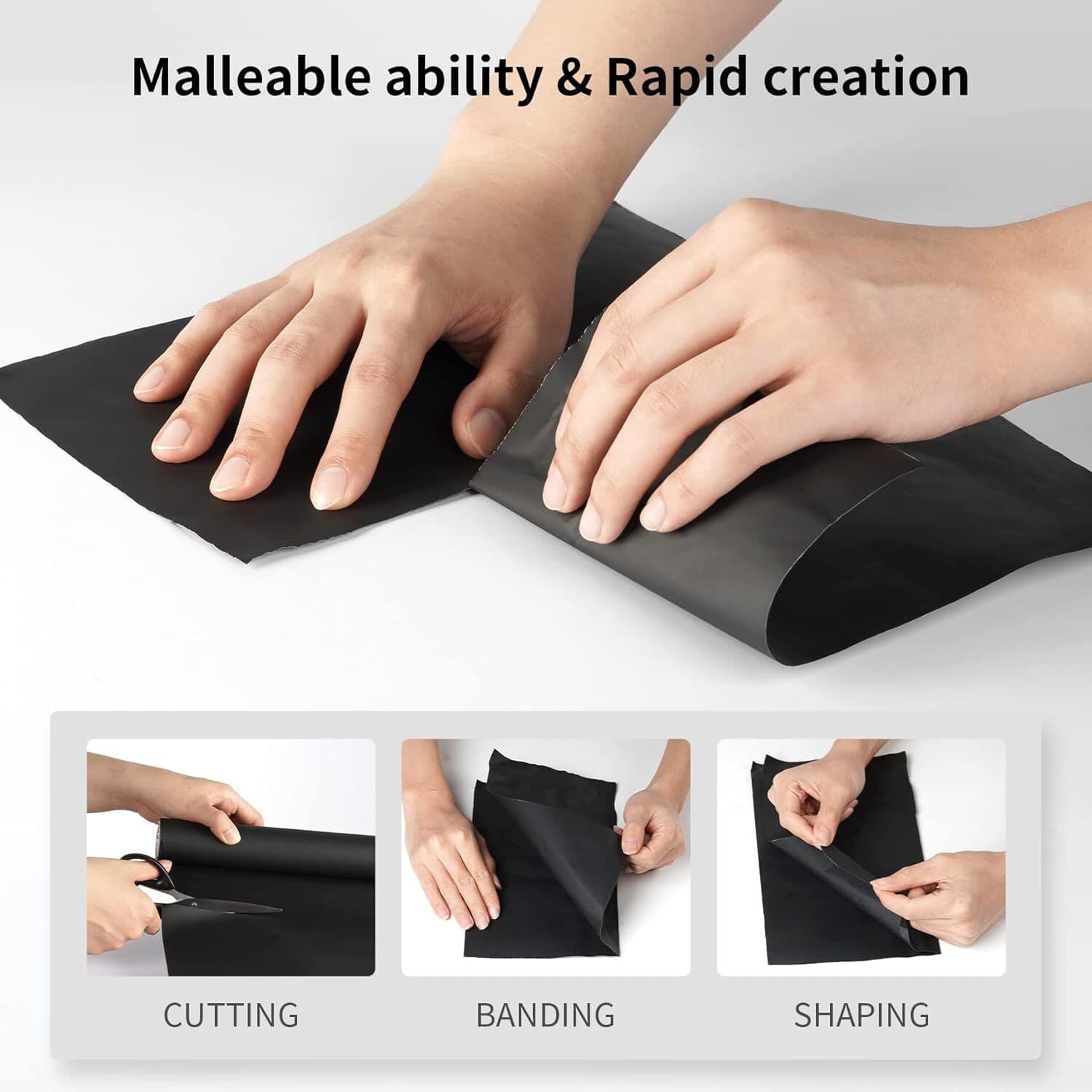 Selens 12.5ftx12inch Matte Cinefoil Roll Black Aluminium Foil Photograph Shaping 5