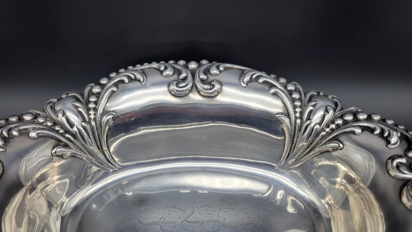 Antique Late 19th Century Howard Sterling Company Sterling Silver Bowl, 349 gram 2