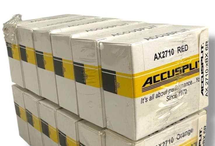 ACCUSPLIT Accelerometer Pedometer No. AX2710 Multi-Color Set of 6 New 5