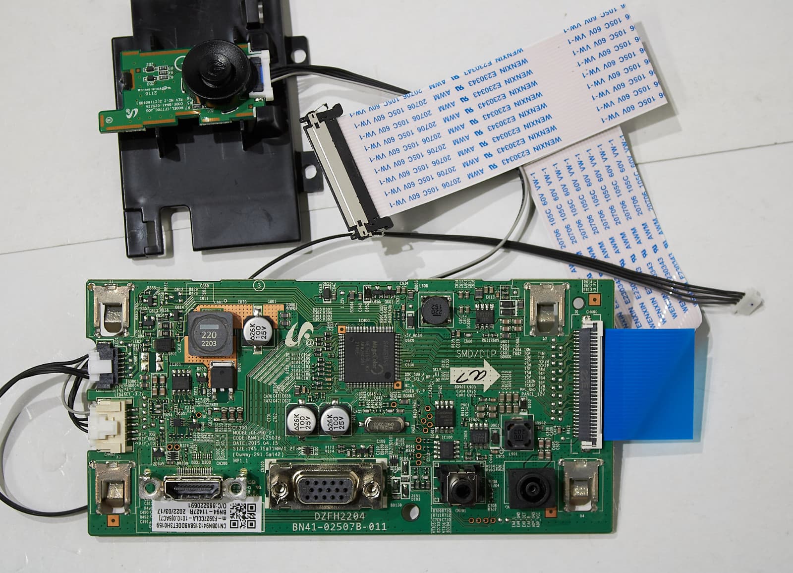 Samsung C27F390FH curve monitor logic main board LC27F390FHNXGO LC27F390FHLXZP