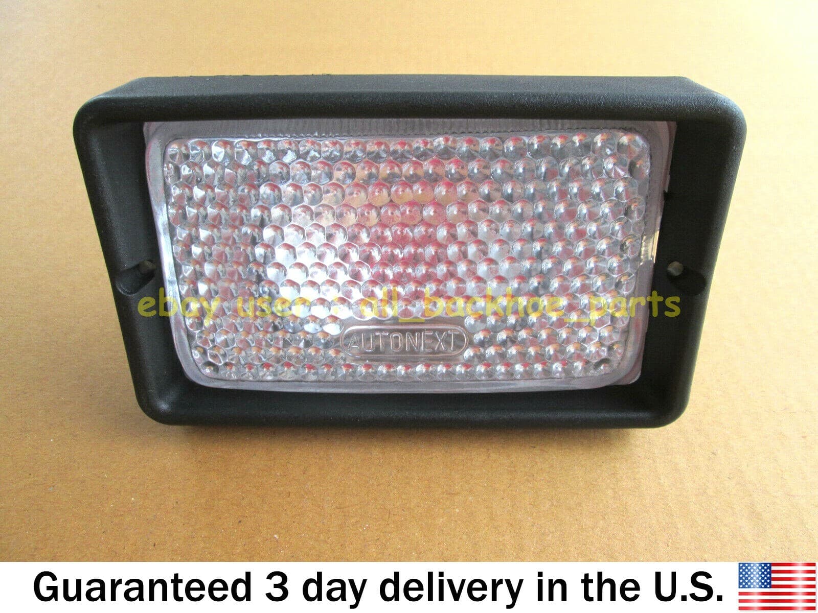 JCB BACKHOE - FRONT & REAR WORKING LIGHT 12V WITH BULB (PART NO. 700/31800)