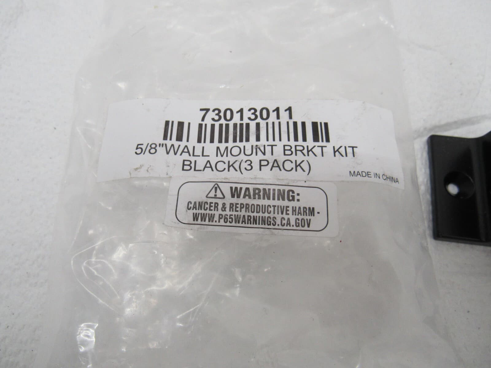 Barrette Outdoor Living 5/8" Metal Wall Mount Fence Brackets 3 Pack 73013011 6