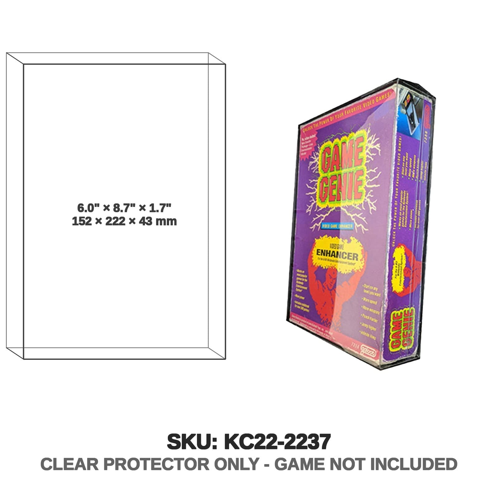 Protector For Nintendo Game Genie - NES