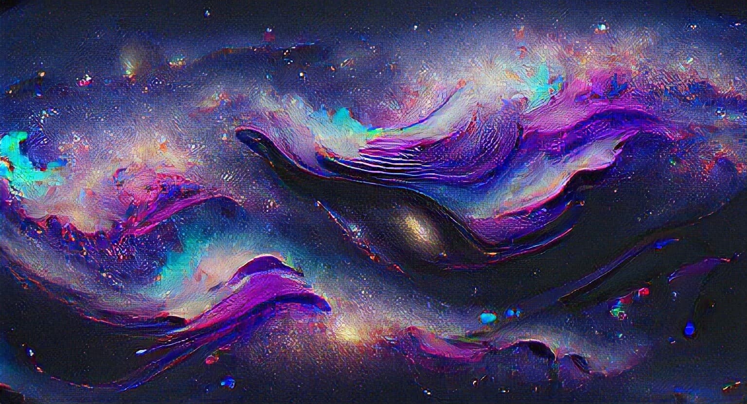 Galaxict #2 - Rare AI Created NFT / Digital Art - DIRECT FROM THE ARTIST NFTs