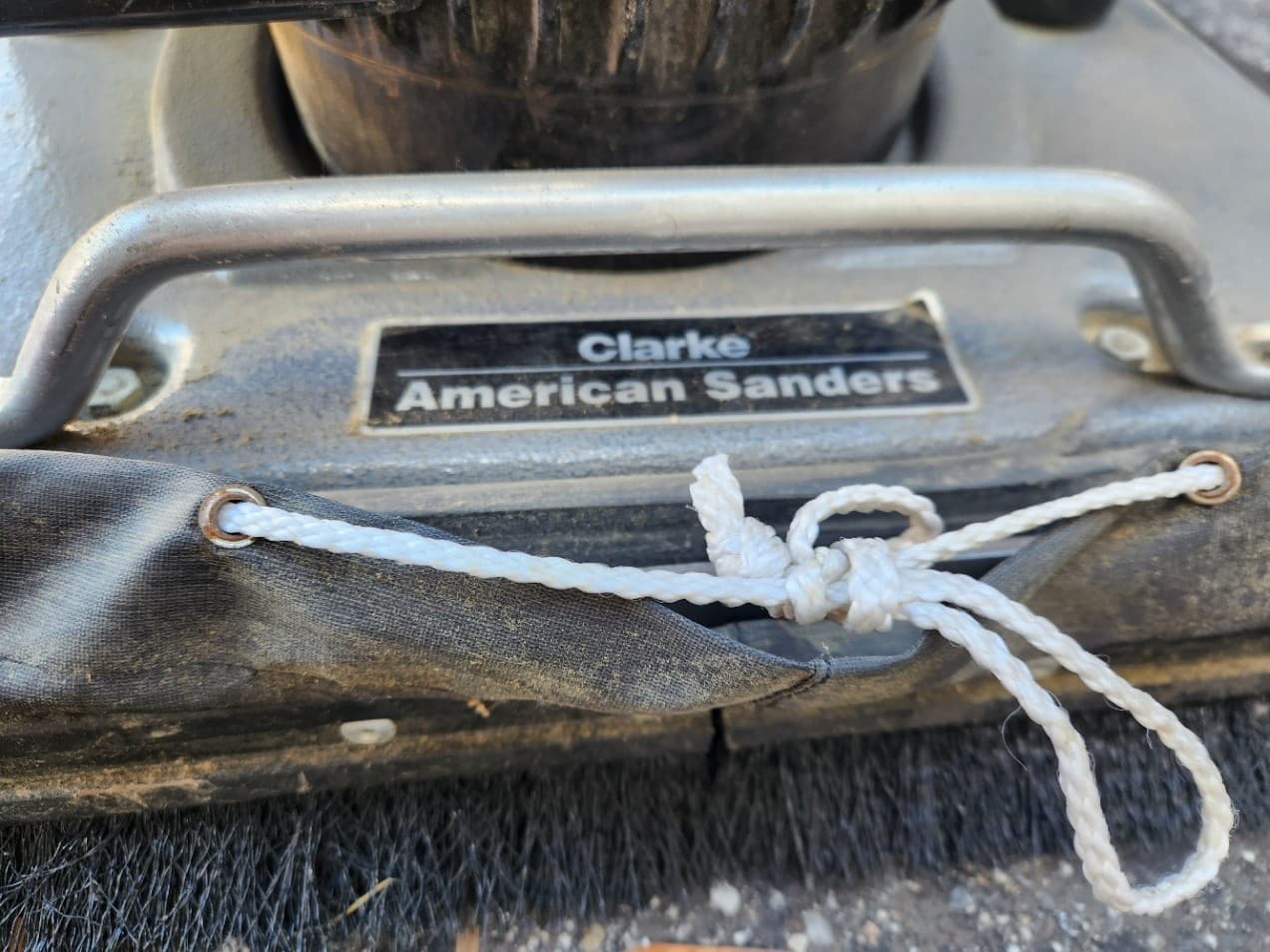 AMERICAN SANDER/CLARKE OBS-18DC Orbital Square Floor Sander, Buff, Pre Owned. 3