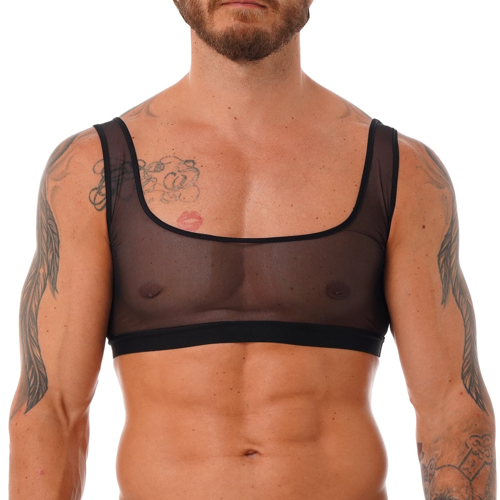 Mens Shirt Cultural Gatherings Dancewear Worship Pullover Cross Tank Top Party 2