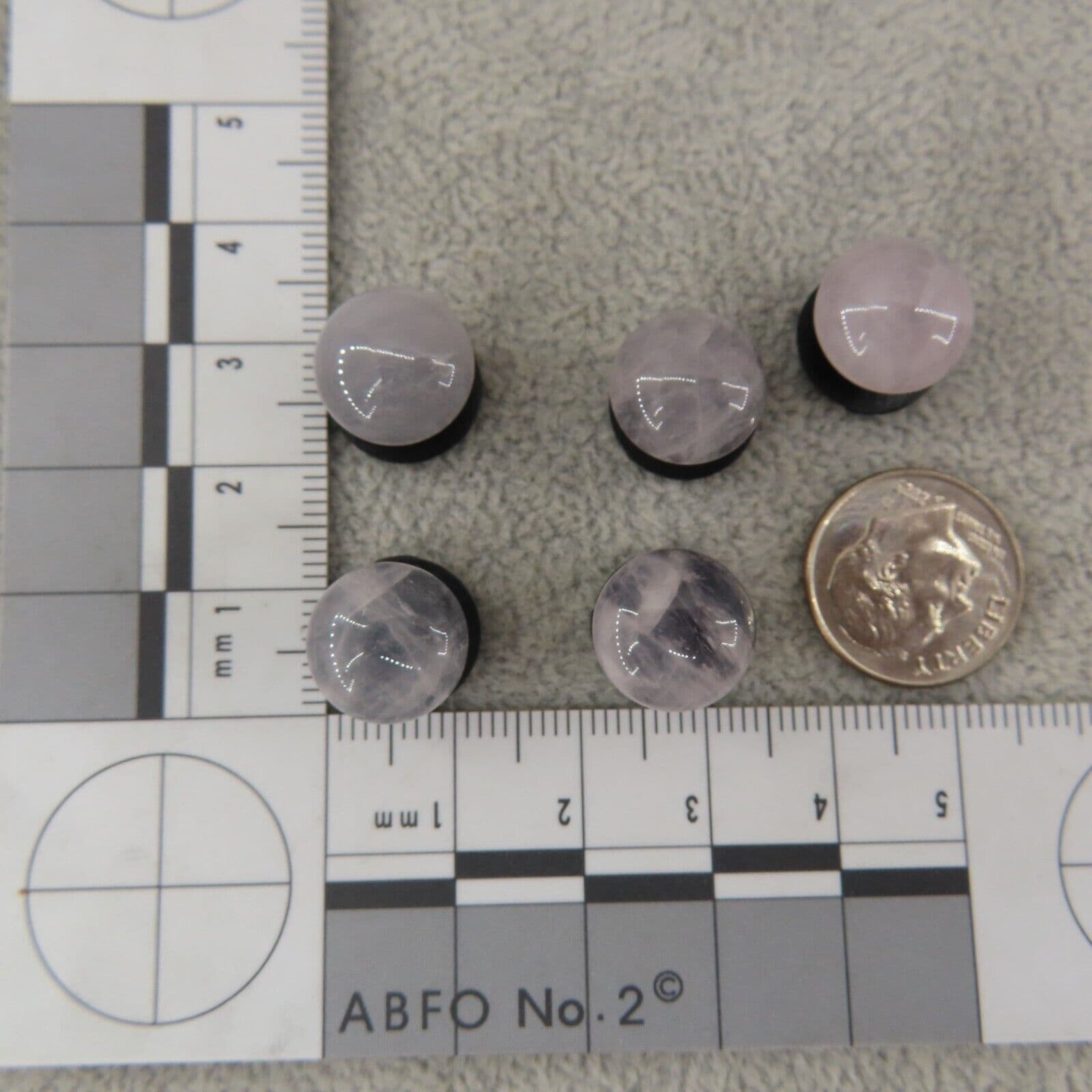 ROSE QUARTZ Gemstones Shoe Charms for Shoes Wristbands Nature Bling Luxury Lot 5 4