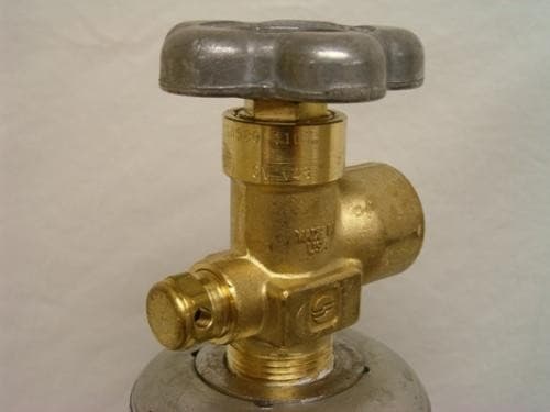 80 cu/ft Argon-Nitrogen-Helium Welding Gas Cylinder Tank CGA 580 - EMPTY 3