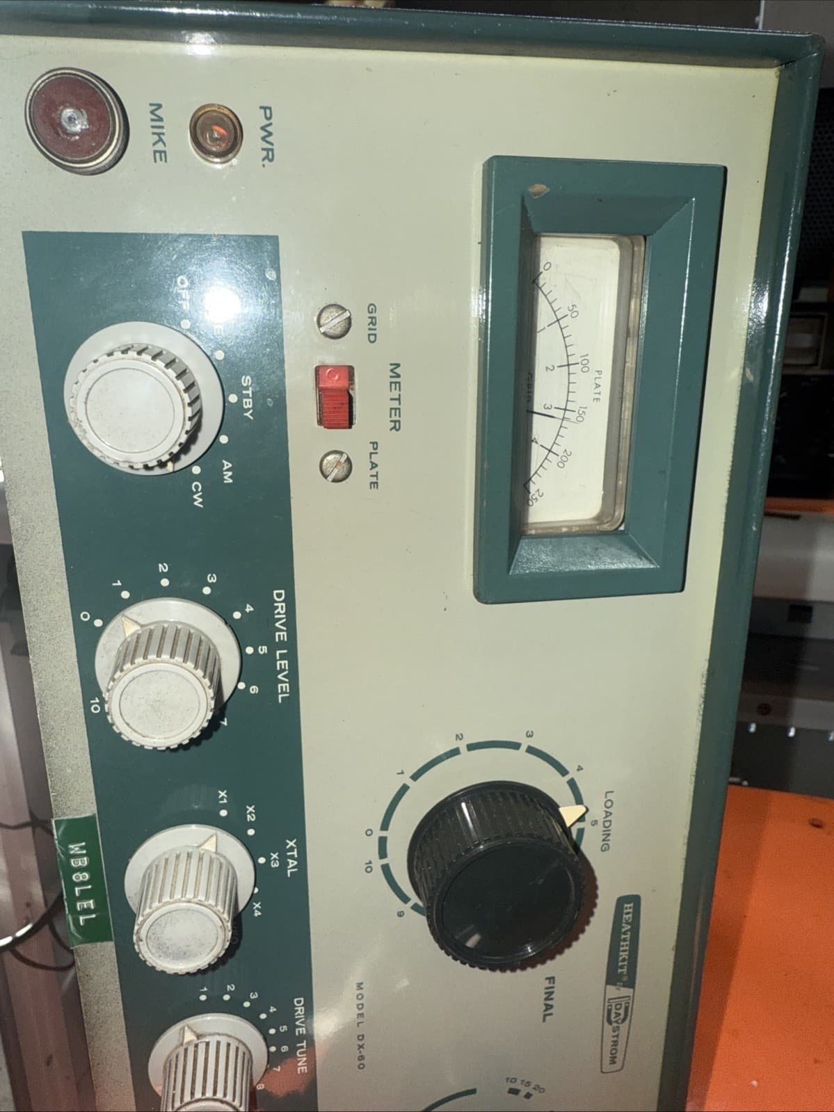 Heathkit Model DX-60 Ham Transmitter Used Got 40 Watts Out On 40 Meter As Shown 4