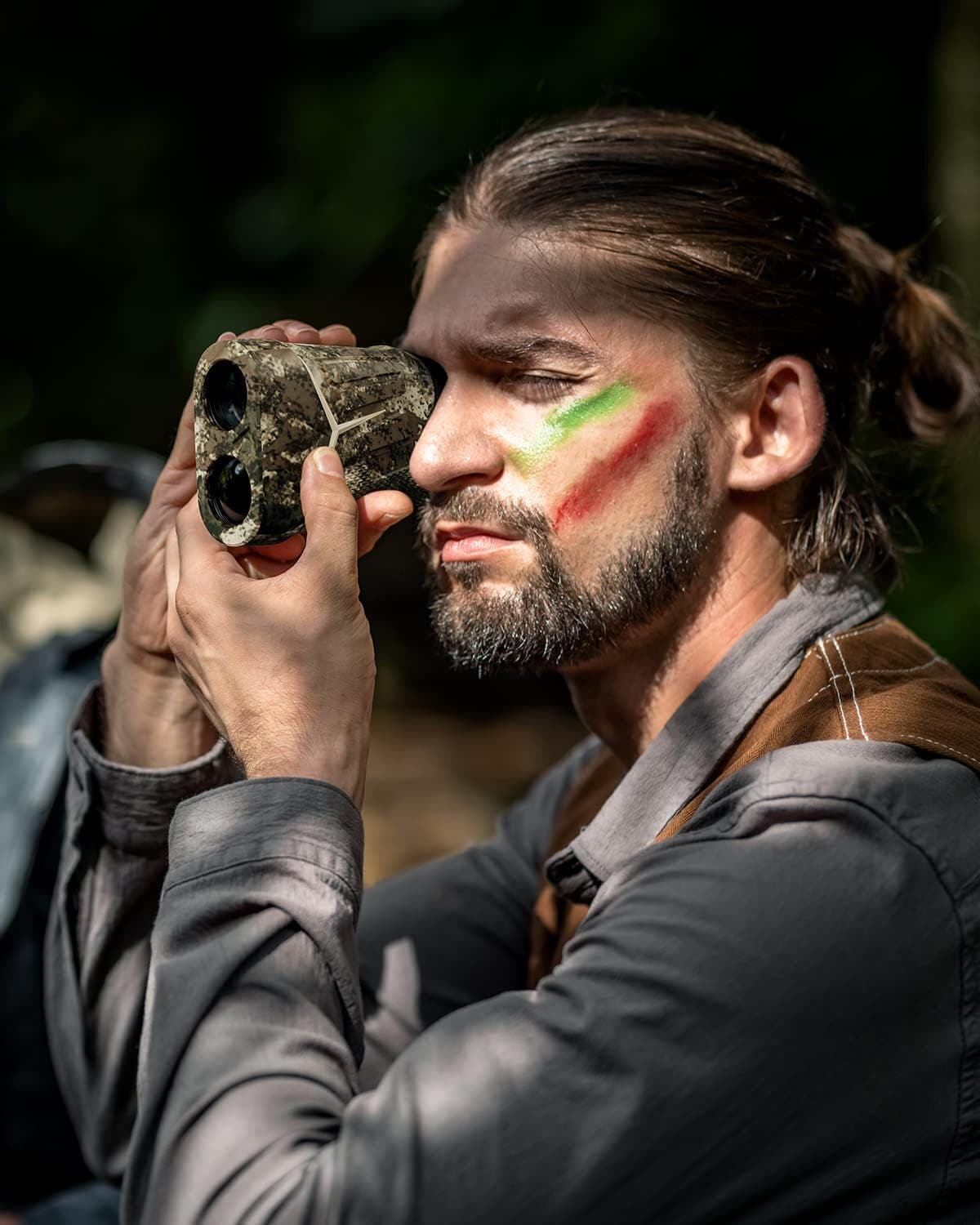 Mileseey 800 Yards Hunting Laser Rangefinder, 6.5X Rangefinder for Bow Hunting 6