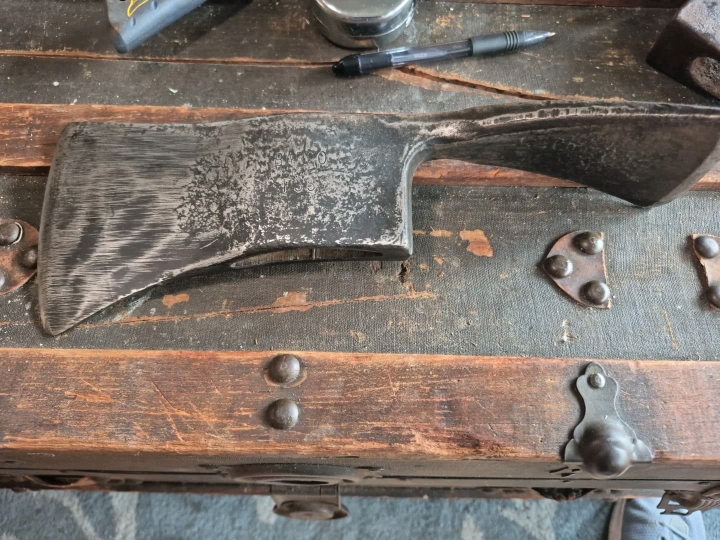 BARCO USA FSS Pulaski Axe Head Made In USA 4 Lb. 3 Oz. Pounds Great Condition