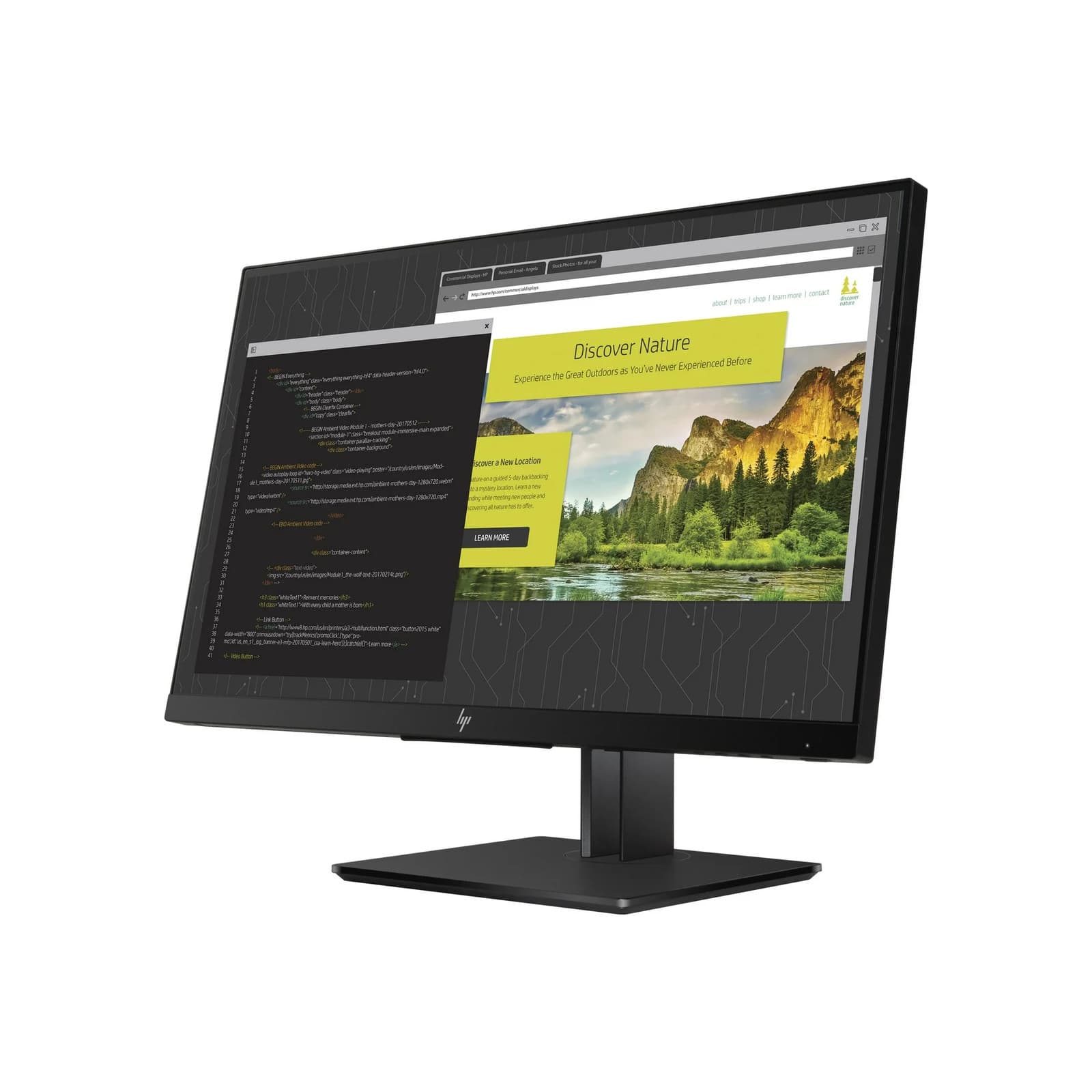 HP Z24nf G2 23.8" 1080p Monitor HDMI DisplayPort IPS LED - Very Good 2