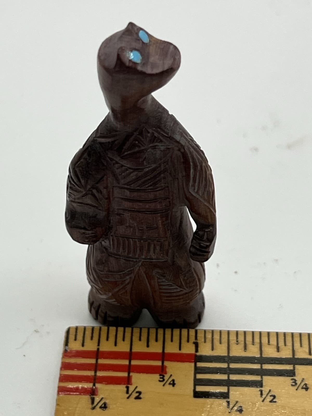 Zuni Bear Fetish by Jeff Yunie Gifts Cedar F4394 5