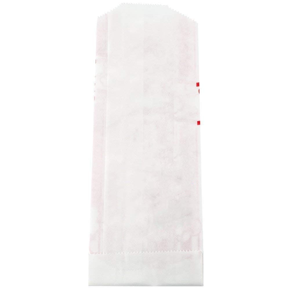 Carnival King Paper Popcorn Bags, Red/White, 100 Count (Pack of 1)  4