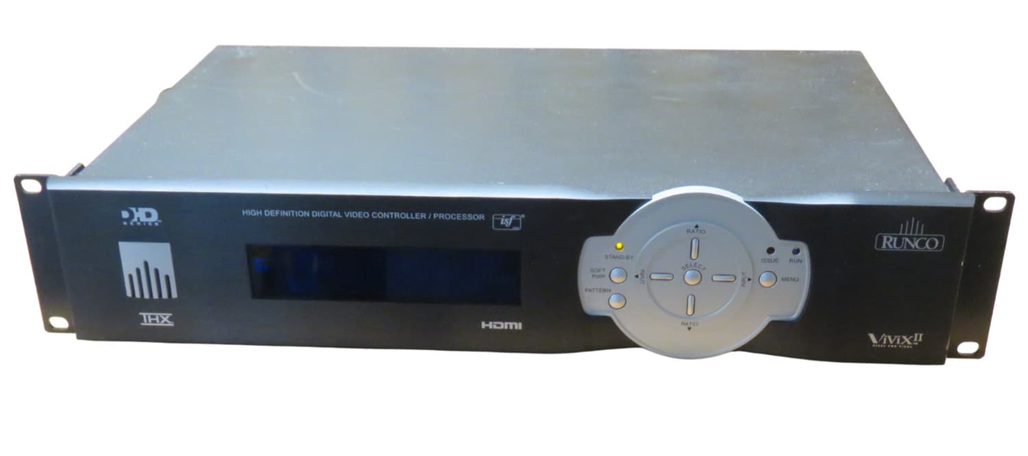 Runco DHD Series High Definition Digital Video Processor Vivix II VX2CX Works 