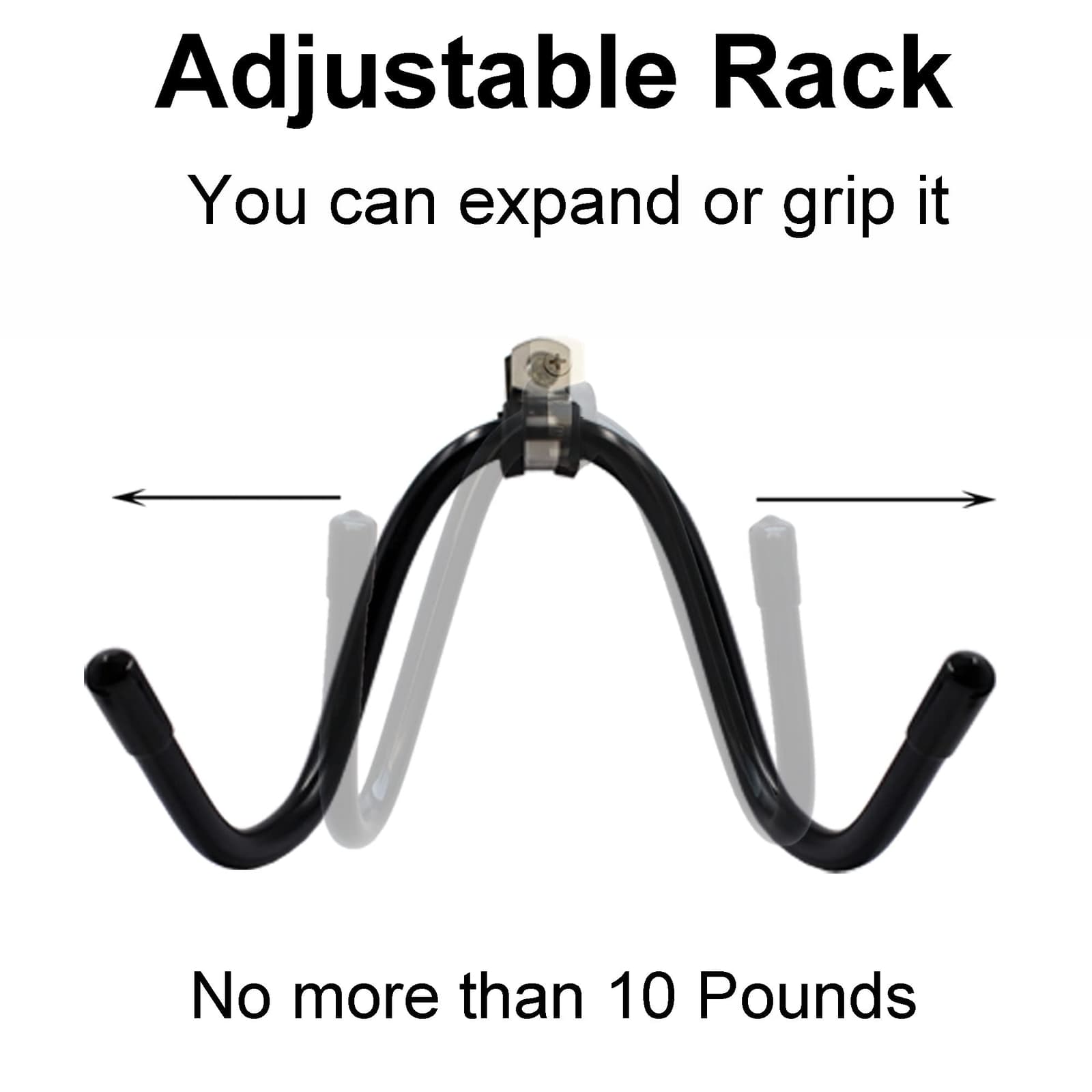 4 Pack Rolling Pin Holder Display Rack Storage for Kitchen Wall Hanging Rack 3