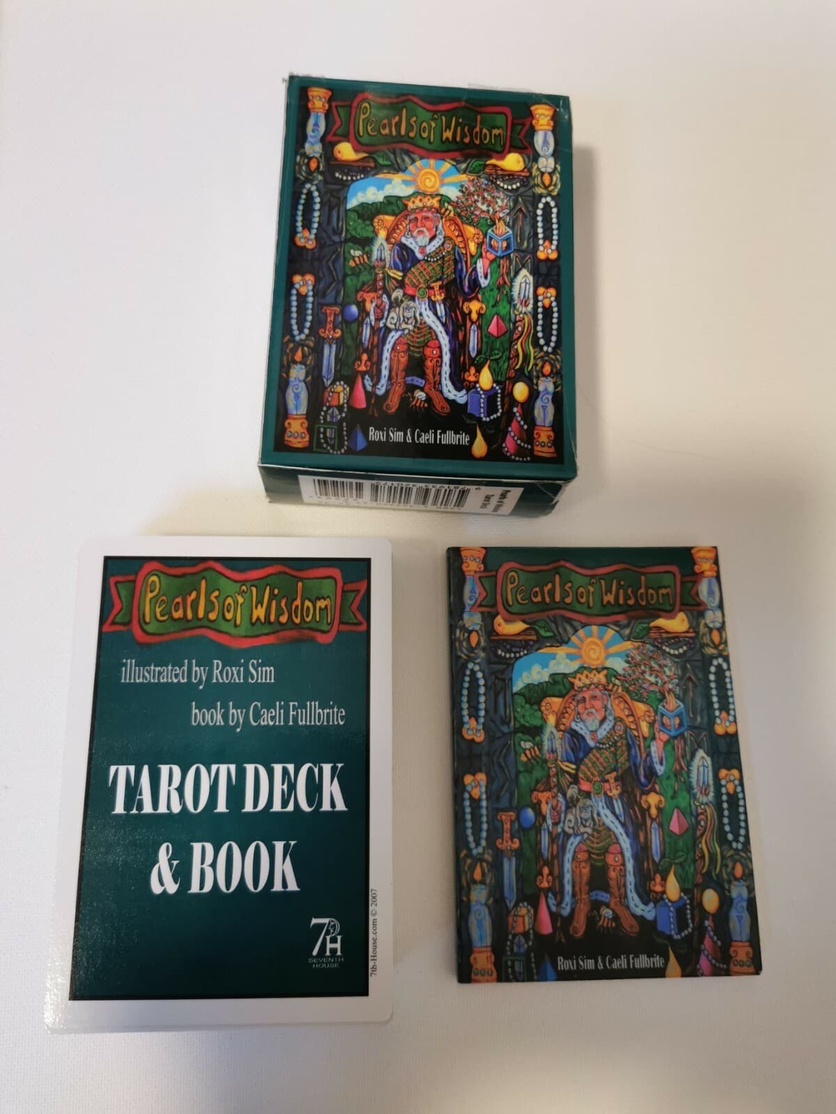 Pearls of Wisdom tarot  First edition by Roxy Sim OOP  2