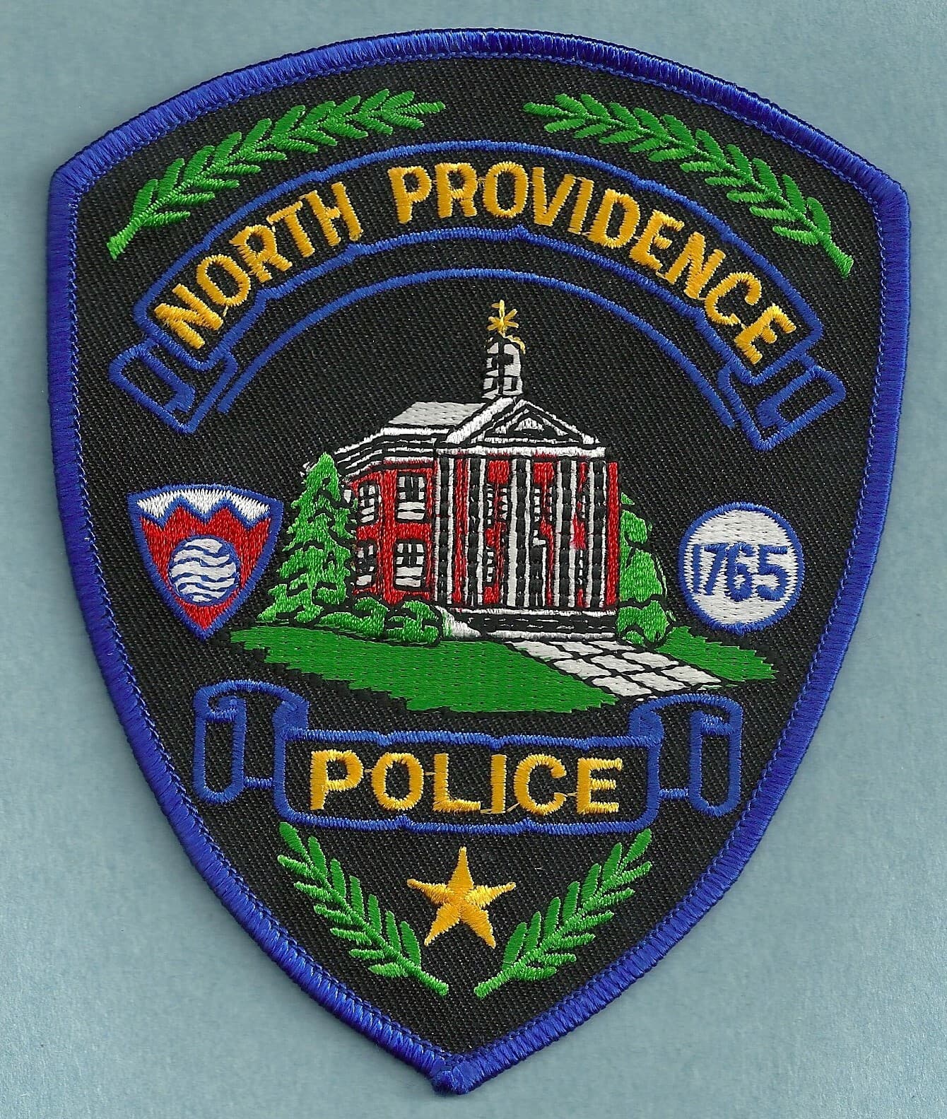 NORTH PROVIDENCE RHODE ISLAND POLICE PATCH