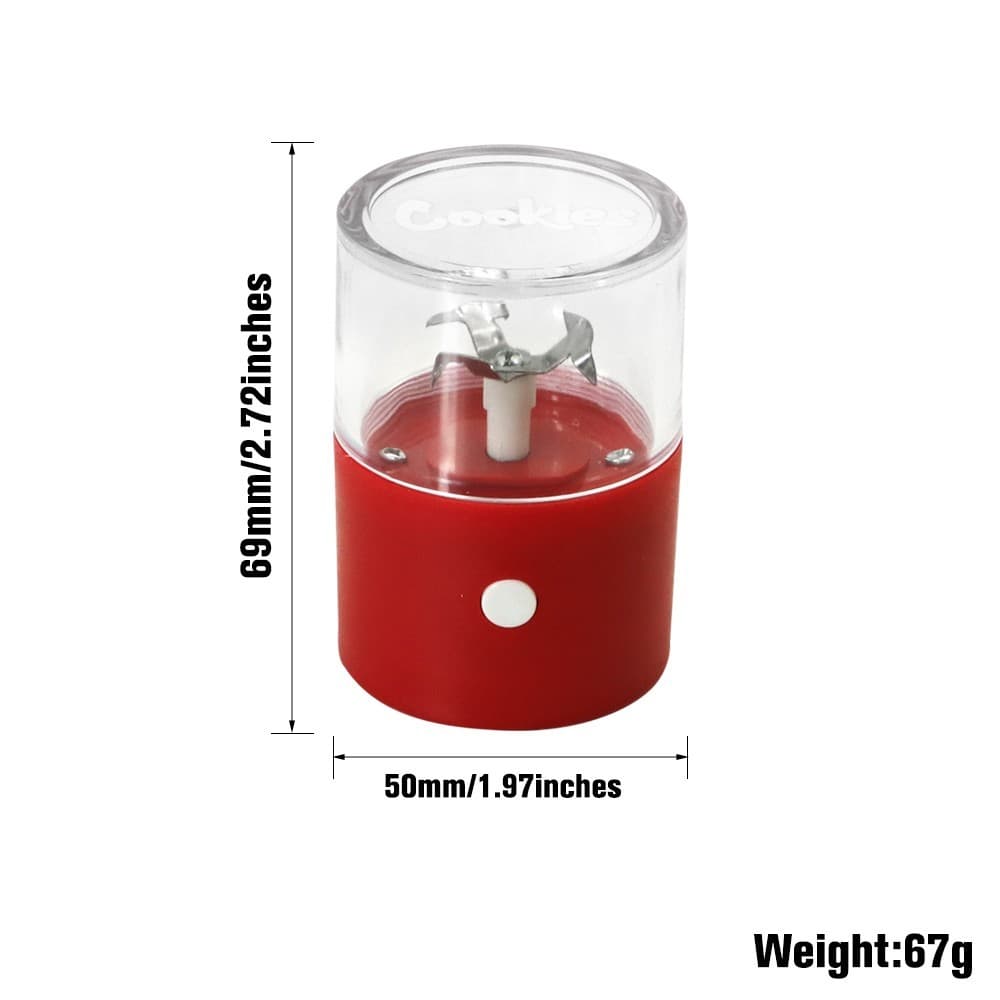 Electric Auto Grinder for  Herb & Garlic Grinding Rchargeable USB Red Grinder 2