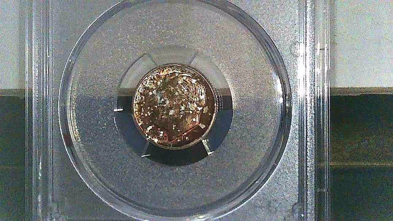 1964 D Roosevelt Dime PCGS MS64 Toned. 3