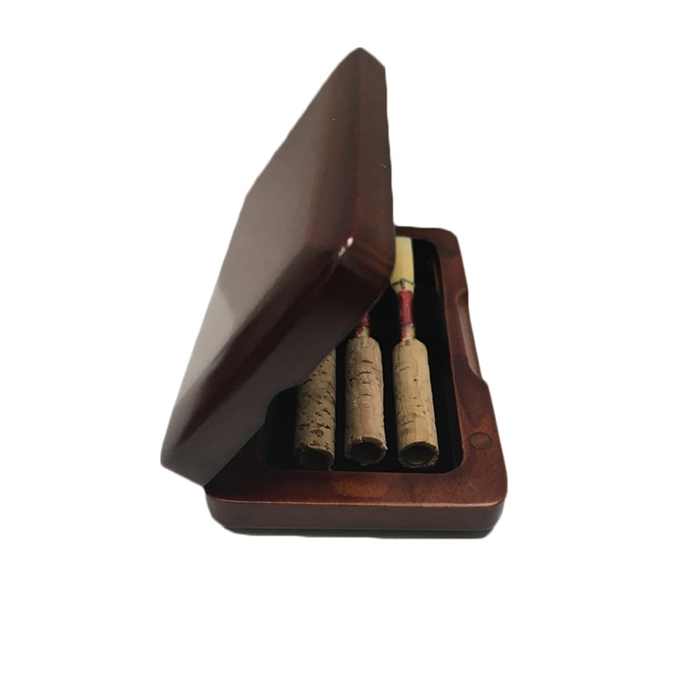 Sky Medium Soft 3 PC Oboe Reeds with Premium Maroon Wood Reeds Box 3