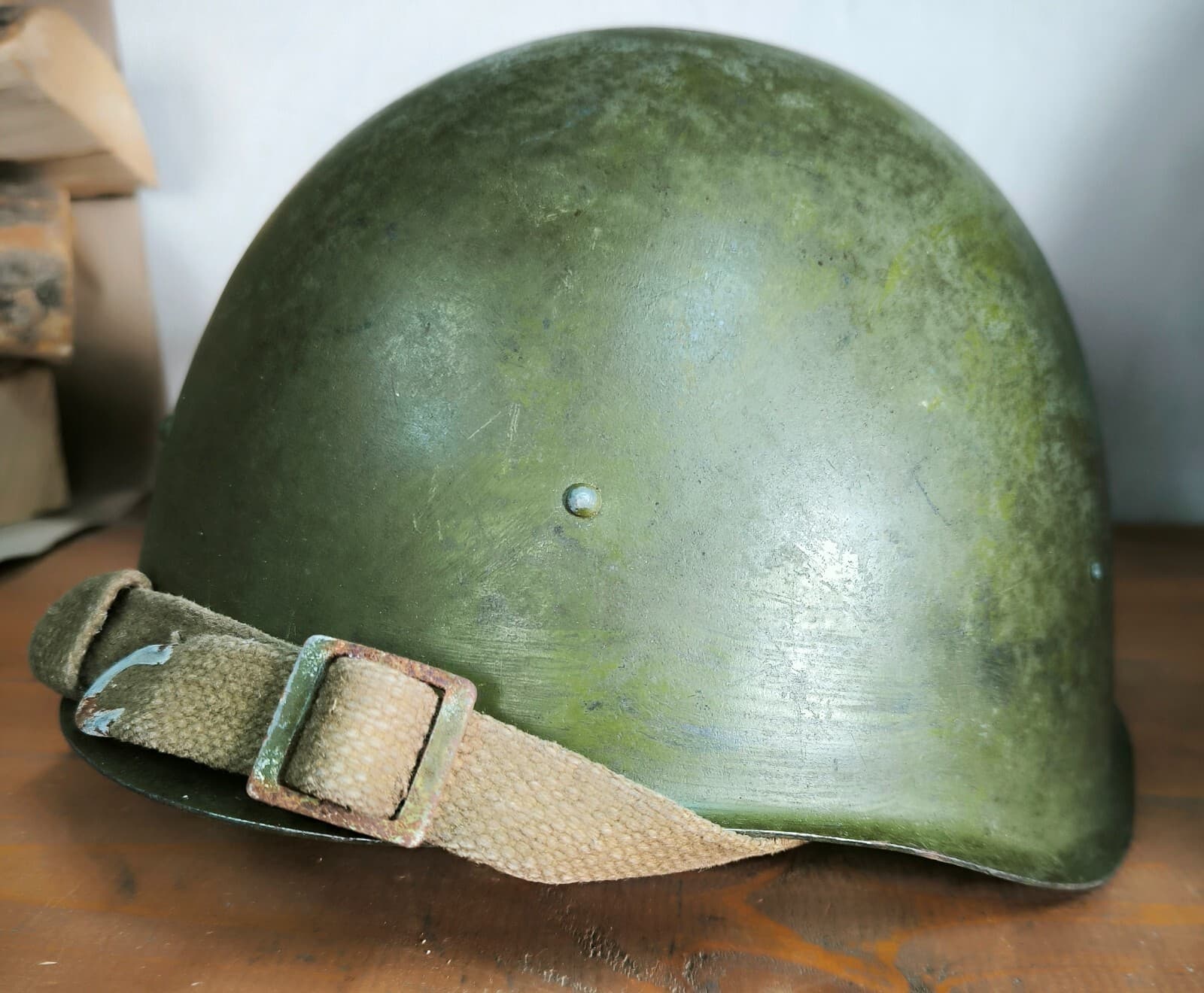 Helmet Steel SSh 40 WWII  Russian Military Soviet Army RKKA WW2  Free Shipping 4