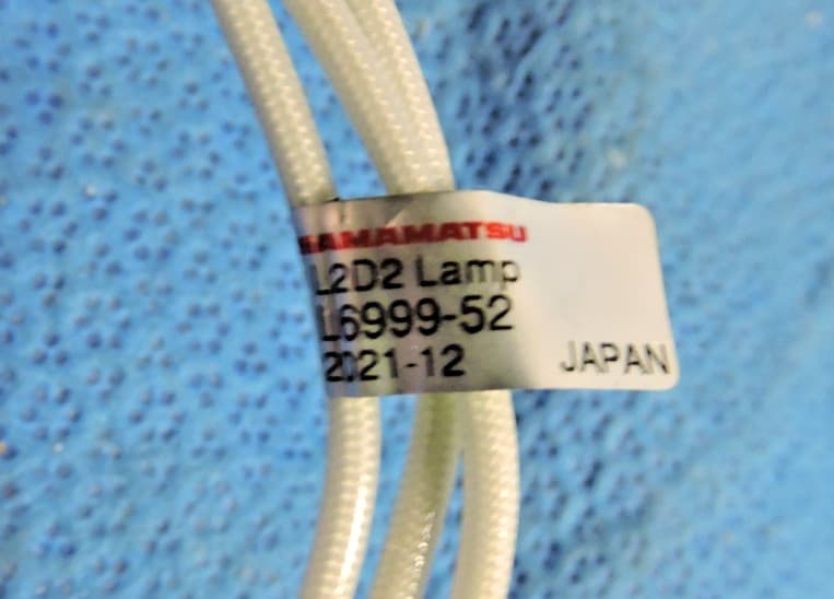 NEW Thermo Dionex 6076.1110 Deuterium L2D2 Ultimate Detector Hamamatsu L6999-52 3