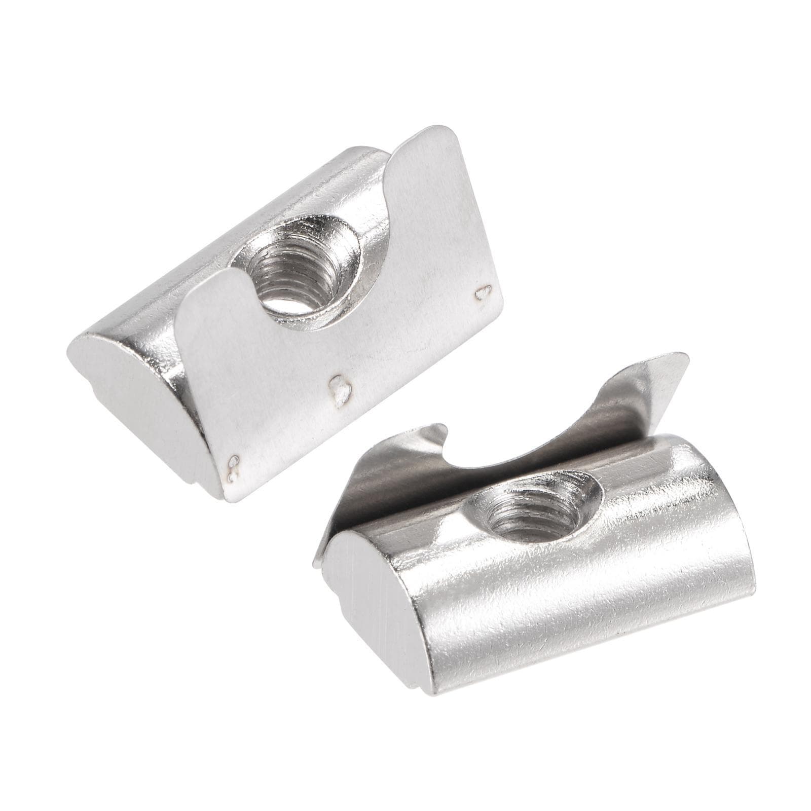 M5 Roll in Spring T Nut with Spring Sheet for 3030/4040 Series 8mm Slot 25Pcs