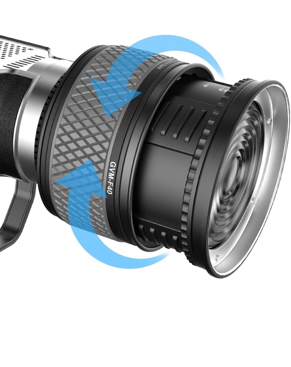 GVM F40 Fresnel Lens for Video Light  5