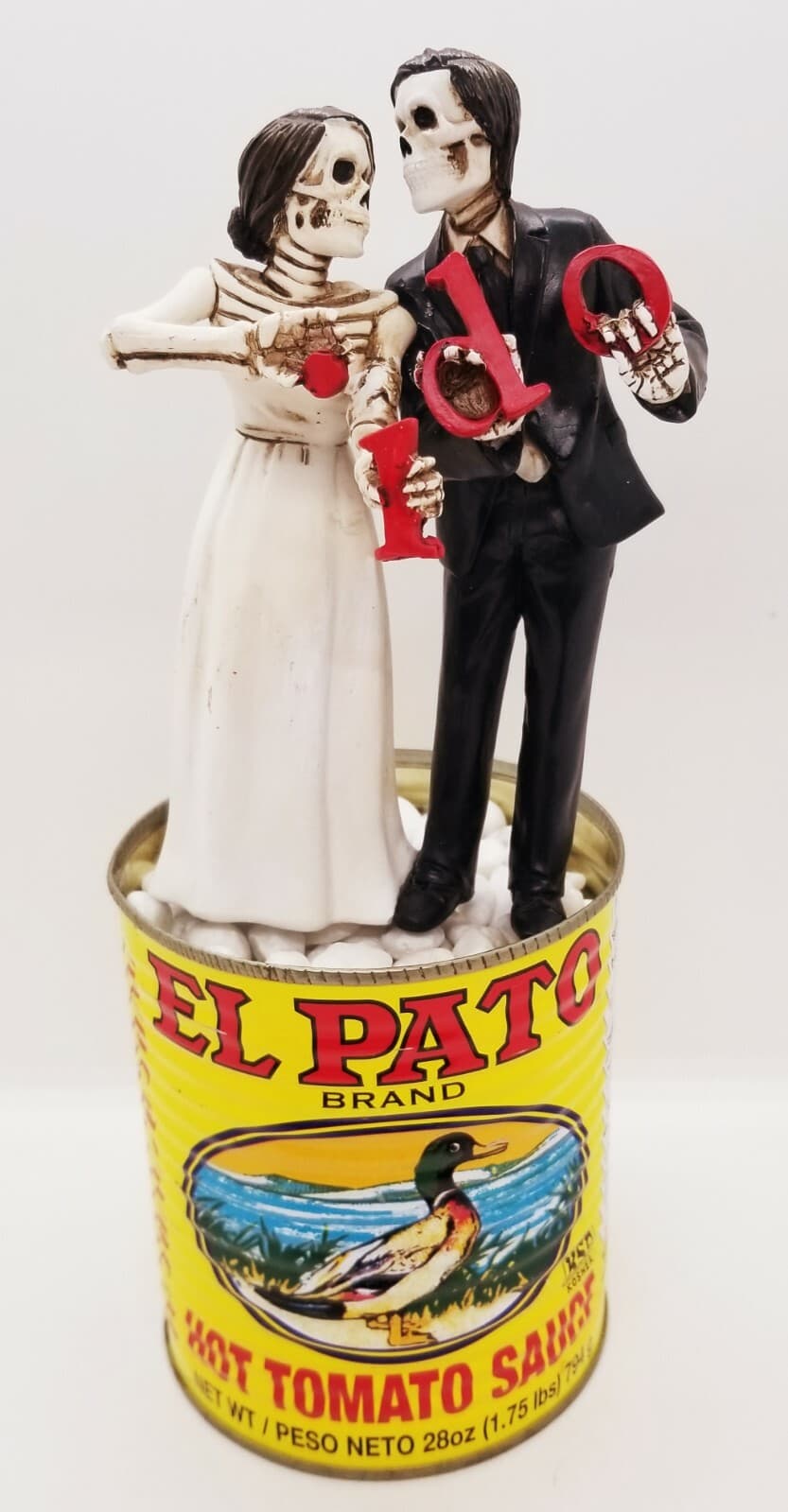 6 Large Empty El Pato Cans for Crafts, Centerpieces Weddings Quinceaneras WOW!! 2