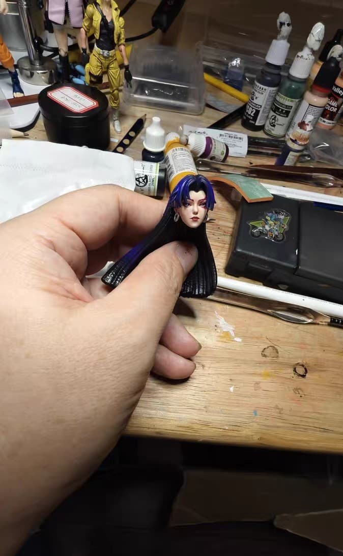 1/12 Psylocke Comics Betsy Braddock Head Sculpt Fit 6'' ML Action Figure 4