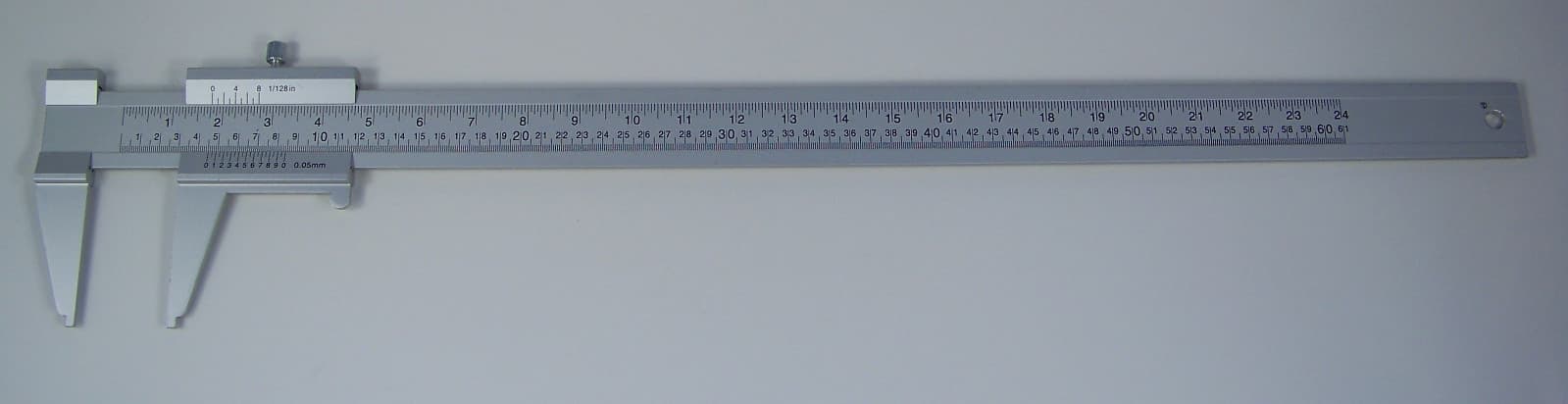 24 inch SAE / Metric Vernier CALIPER / RULER Aluminum Big up to 24" and 61mm 2