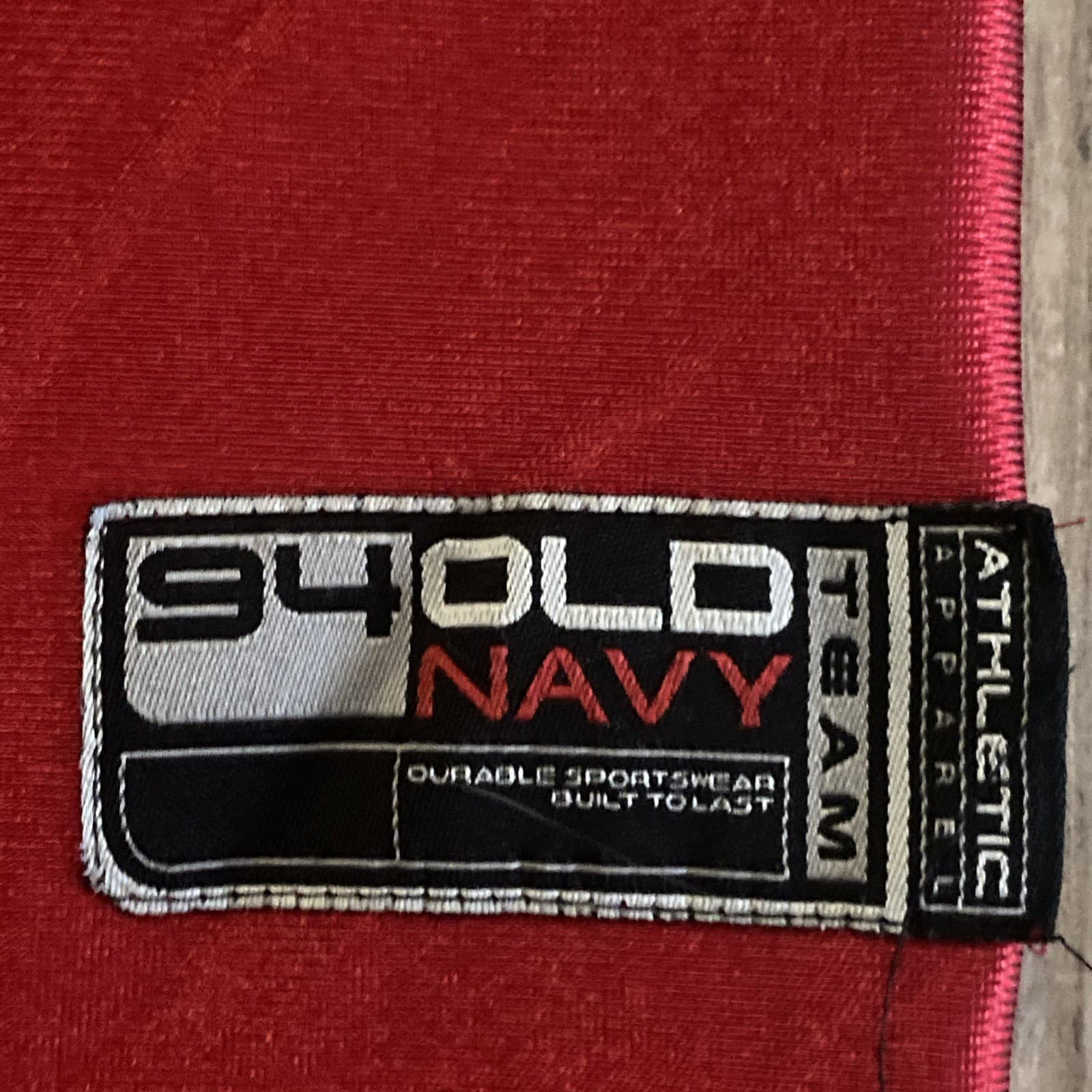 VINTAGE Old Navy Football Jersey #18 Red - Youth Boys 2XL XXL (Fits Small Adult) 4