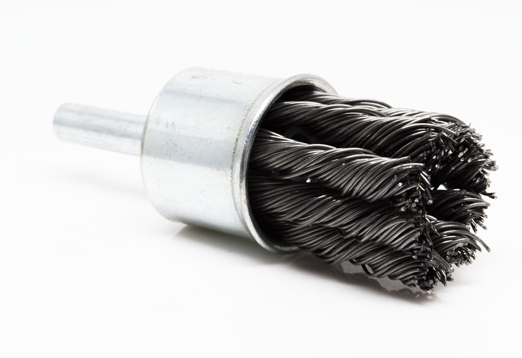 3/4" Knot Wire End Brush - Carbon Steel Wire 2