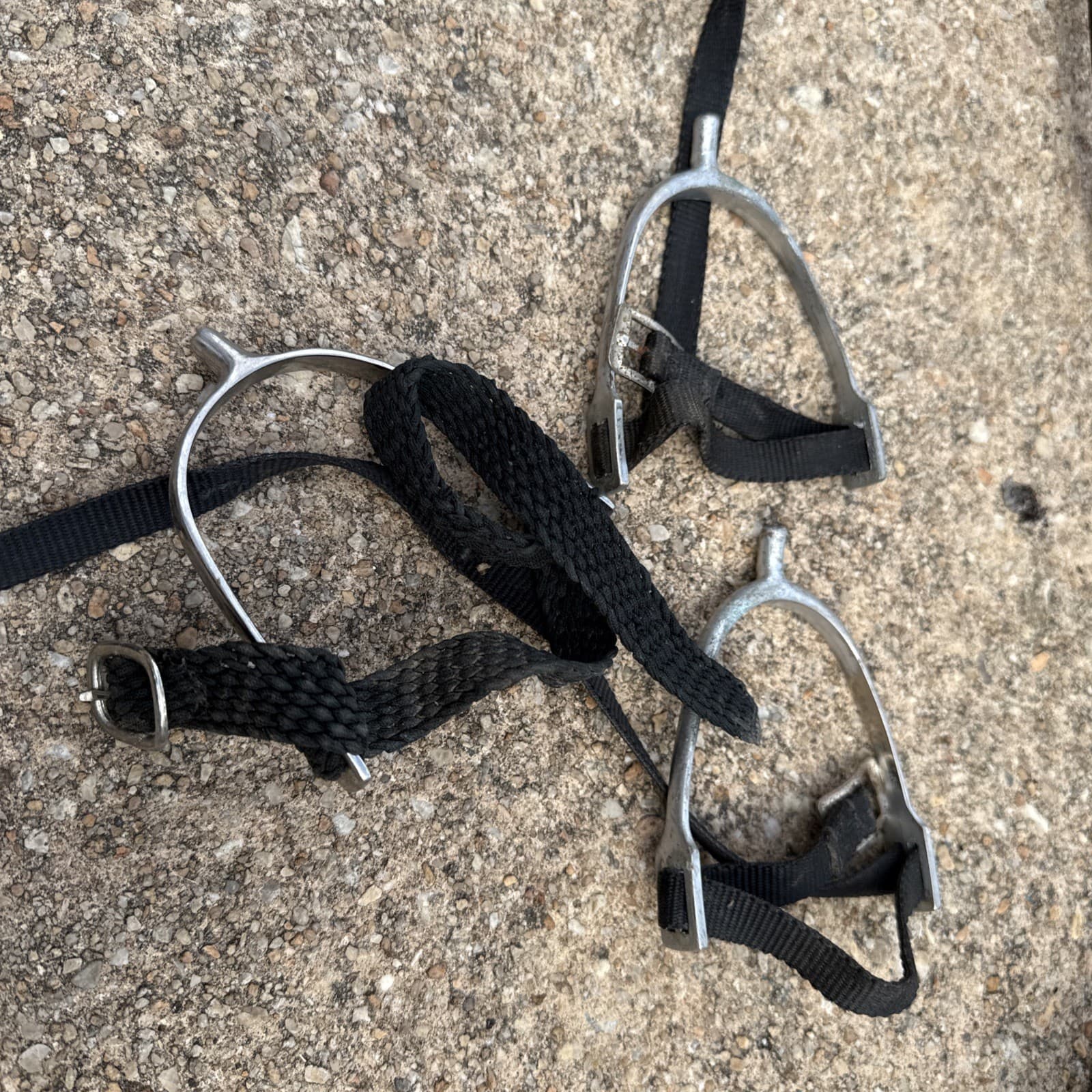 HUGE! Leather Horse Lot Equestrian Heavy Lead Ropes Halters Brass Nylon 6