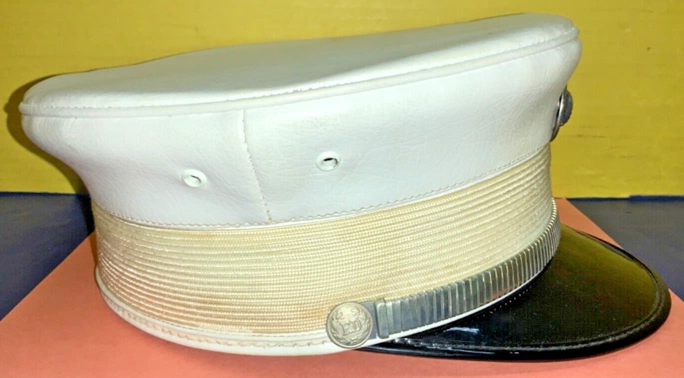 VTG Fire Department Firefighter Captain Parade Hat Size 7 1/8 4