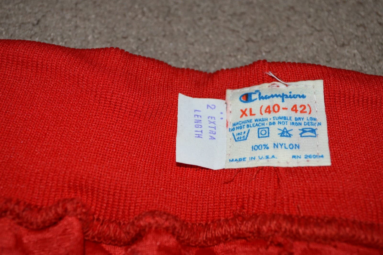 Vtg St John's Redmen Champion Basketball Short Shorts Team Issued Game Worn ? 3