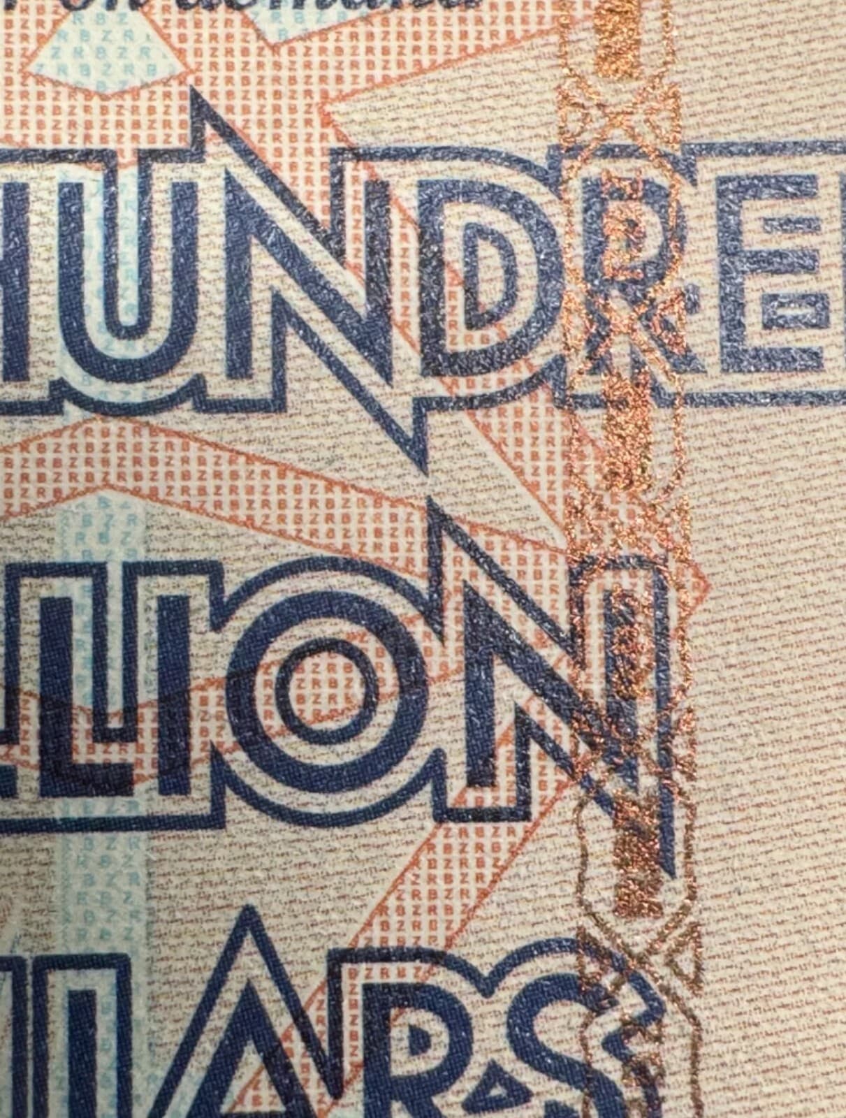 LOT OF 5 🇿🇼 ZIMBABWE 100 TRILLION DOLLAR AA/2008 🔥 PRE-ORDER, SHIPS 11/15/25 4