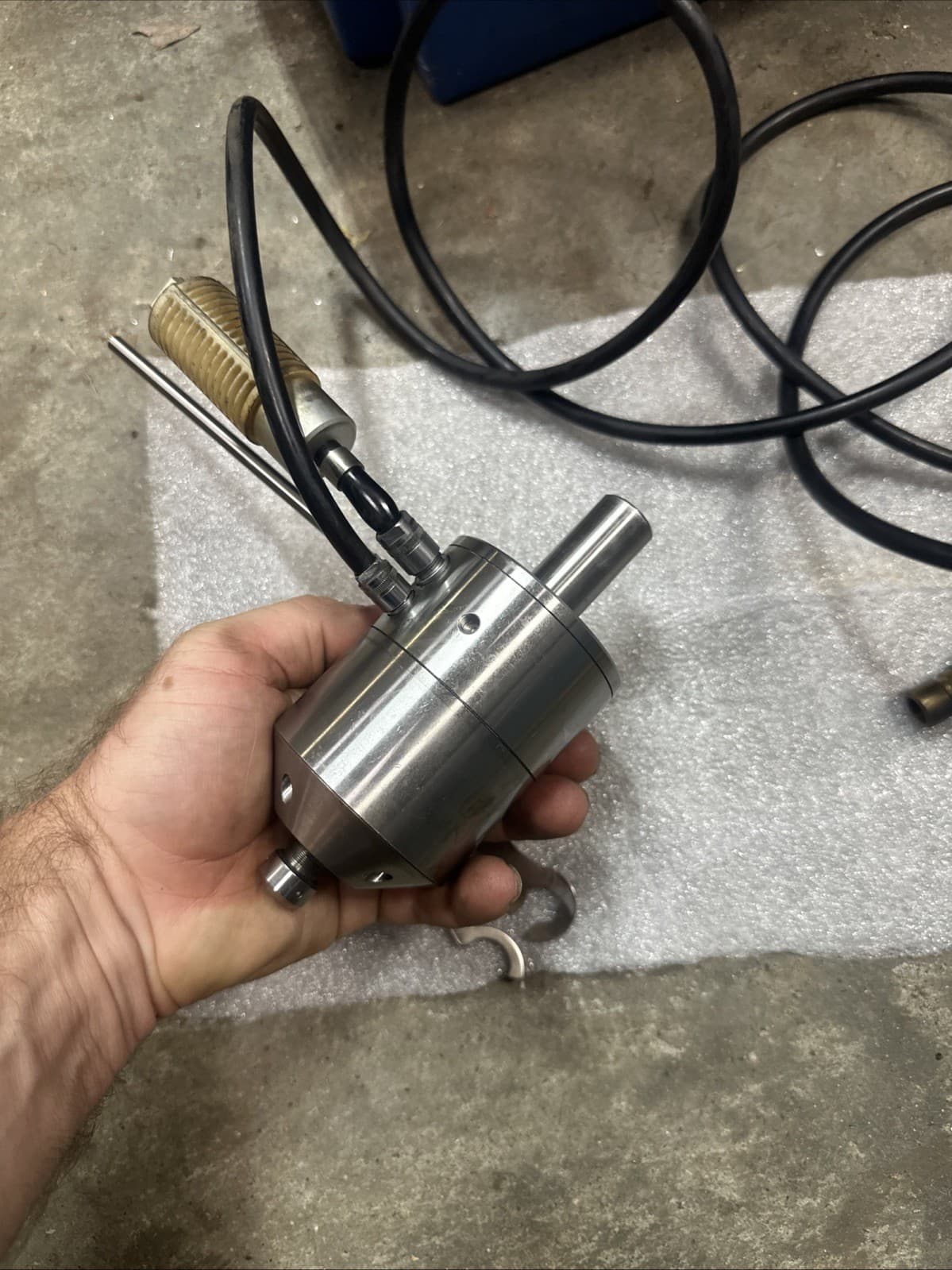 NSK Planet 550 3/4” Shank Milling Machine Jig Grinding Air Spindle Die Grinder 5