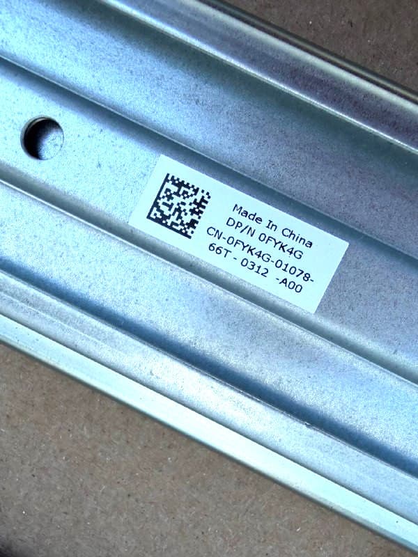 2 Pairs (4Pcs) Dell PowerEdge 2U 0FYK4G 061KCY Rails R720 R720XD R730 R730XD 5