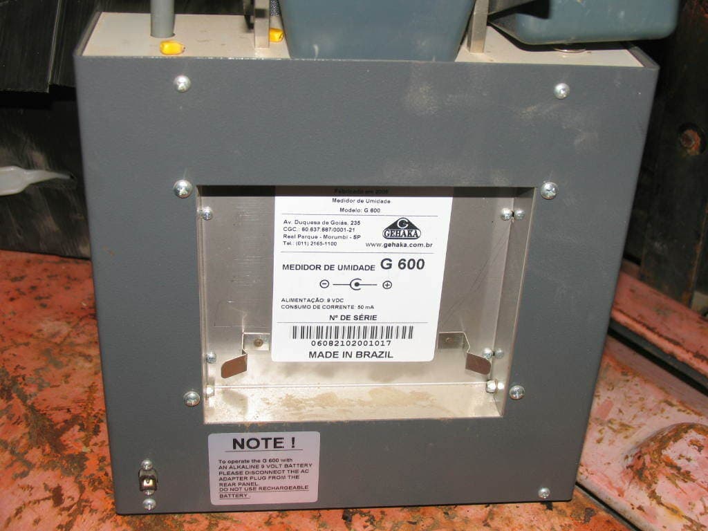 Gehaka G600 Portable Coffee and Grain Moisture Meter Corn Bean Wheat 6