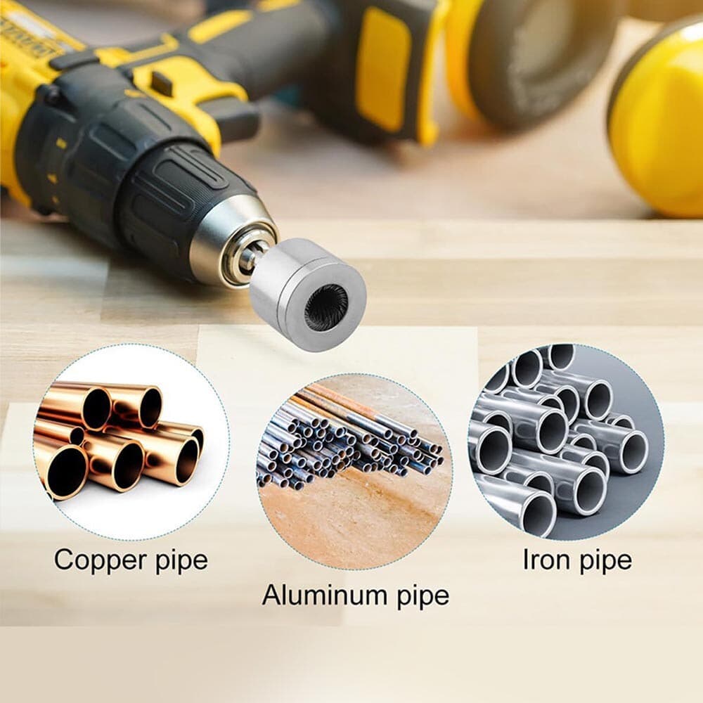 2Pcs Metal Copper Pipe Cleaner Full Copper Tube Cleaning Brush 15mm/22mm USA 2