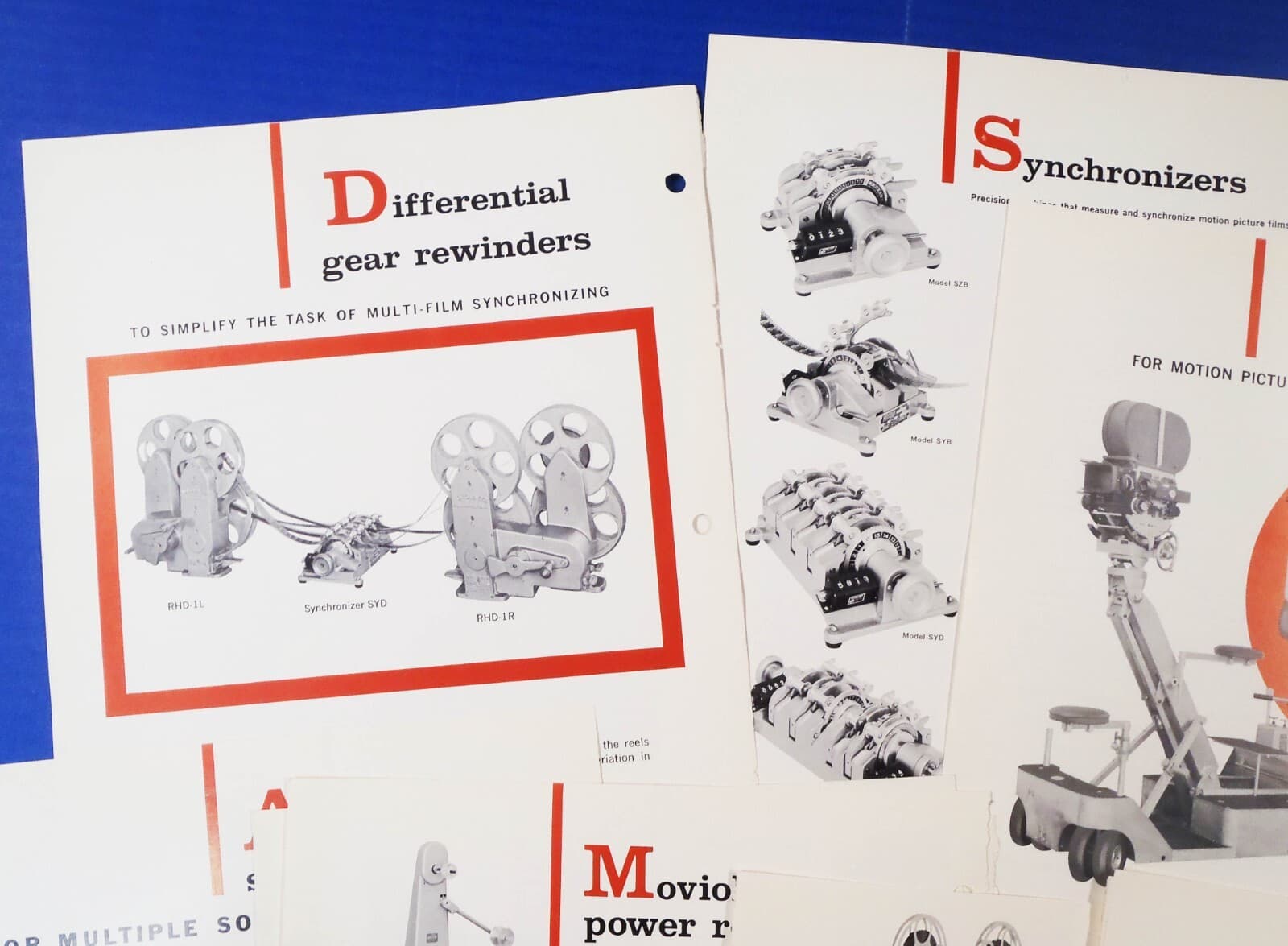 1966 MOVIOLA Film Editing Equipment Brochures & HOLLYWOOD STUDIO Prices zp 2