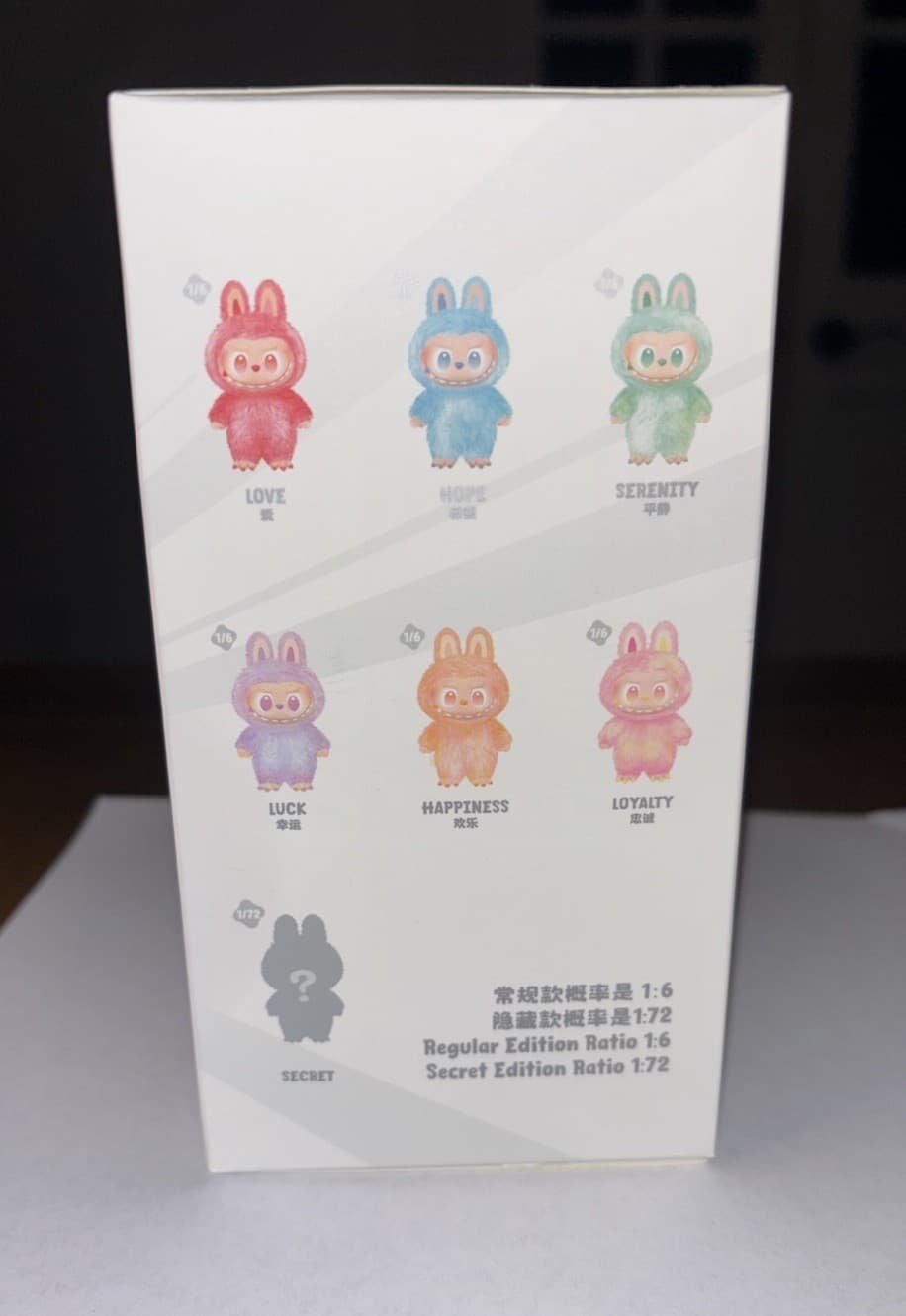 AUTHENTIC POP MART LABUBU The Monsters Big into Energy Vinyl Plush Secret ID US 5